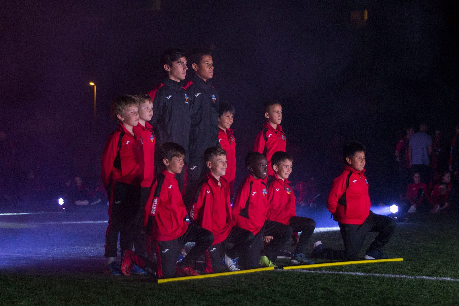 Presentació dels equips del Sant Cugat Futbol Club. FOTO: Paula Galván