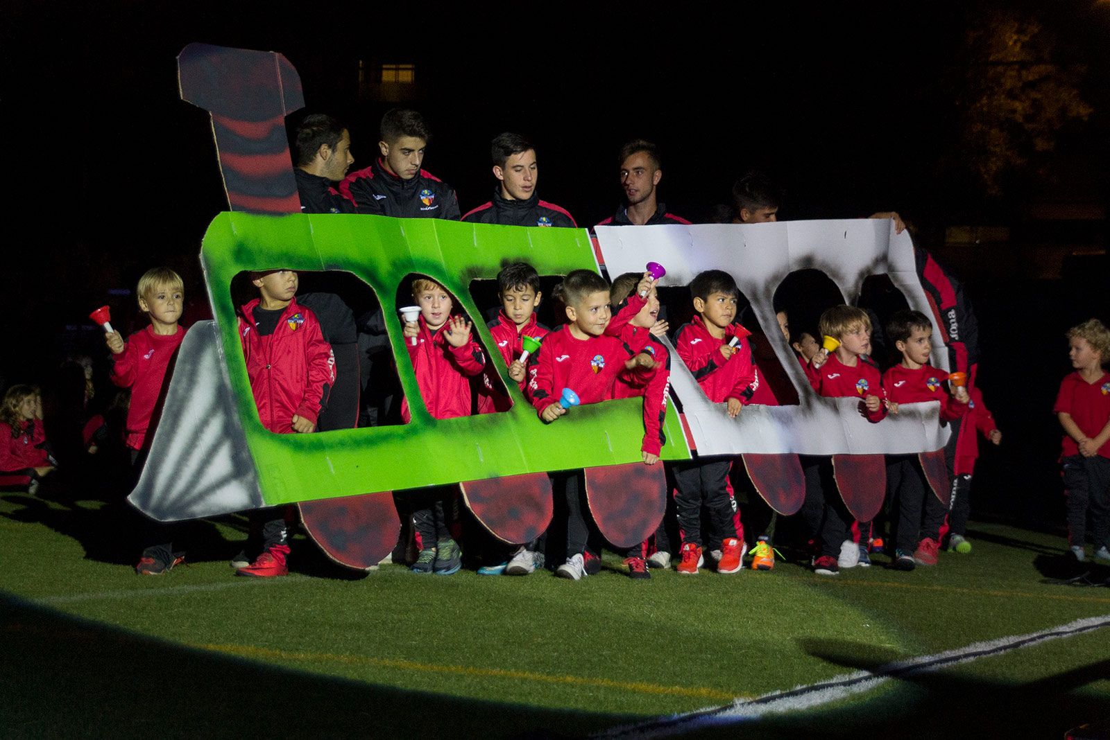 Presentació dels equips del Sant Cugat Futbol Club. FOTO: Paula Galván