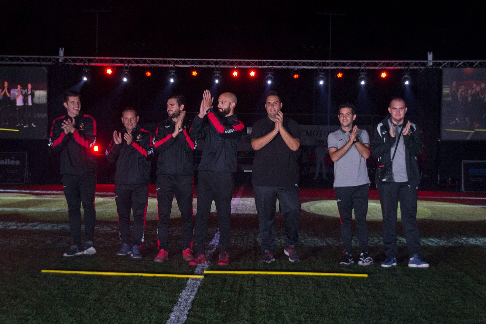 Presentació dels equips del Sant Cugat Futbol Club. FOTO: Paula Galván
