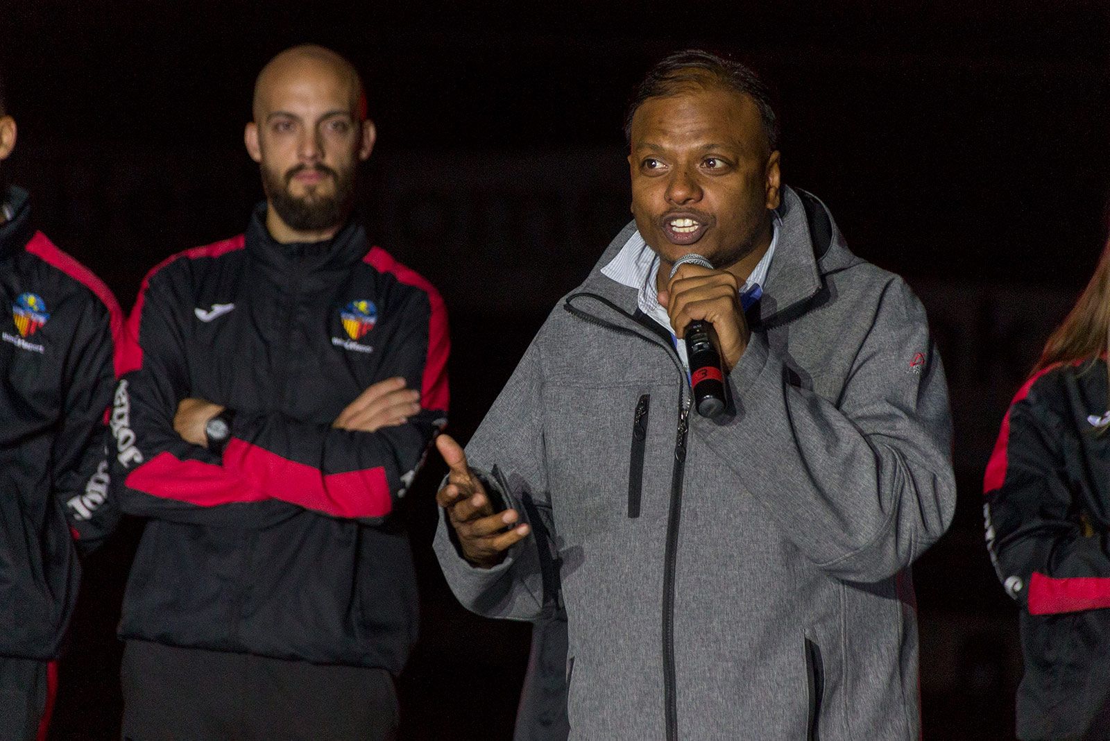 Presentació dels equips del Sant Cugat Futbol Club. FOTO: Paula Galván