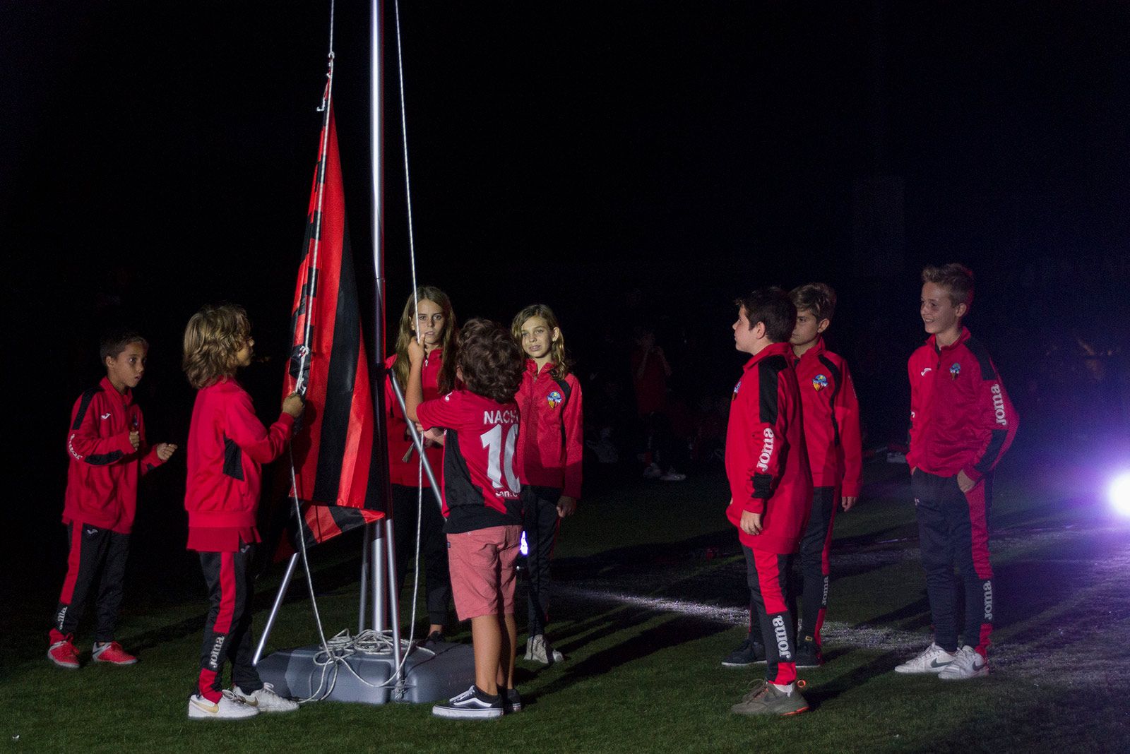 Presentació dels equips del Sant Cugat Futbol Club. FOTO: Paula Galván