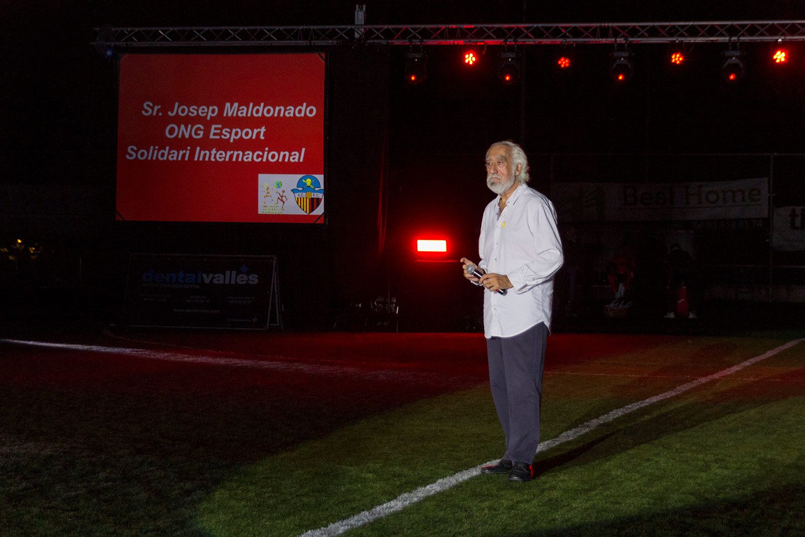 Presentació dels equips del Sant Cugat Futbol Club. FOTO: Paula Galván