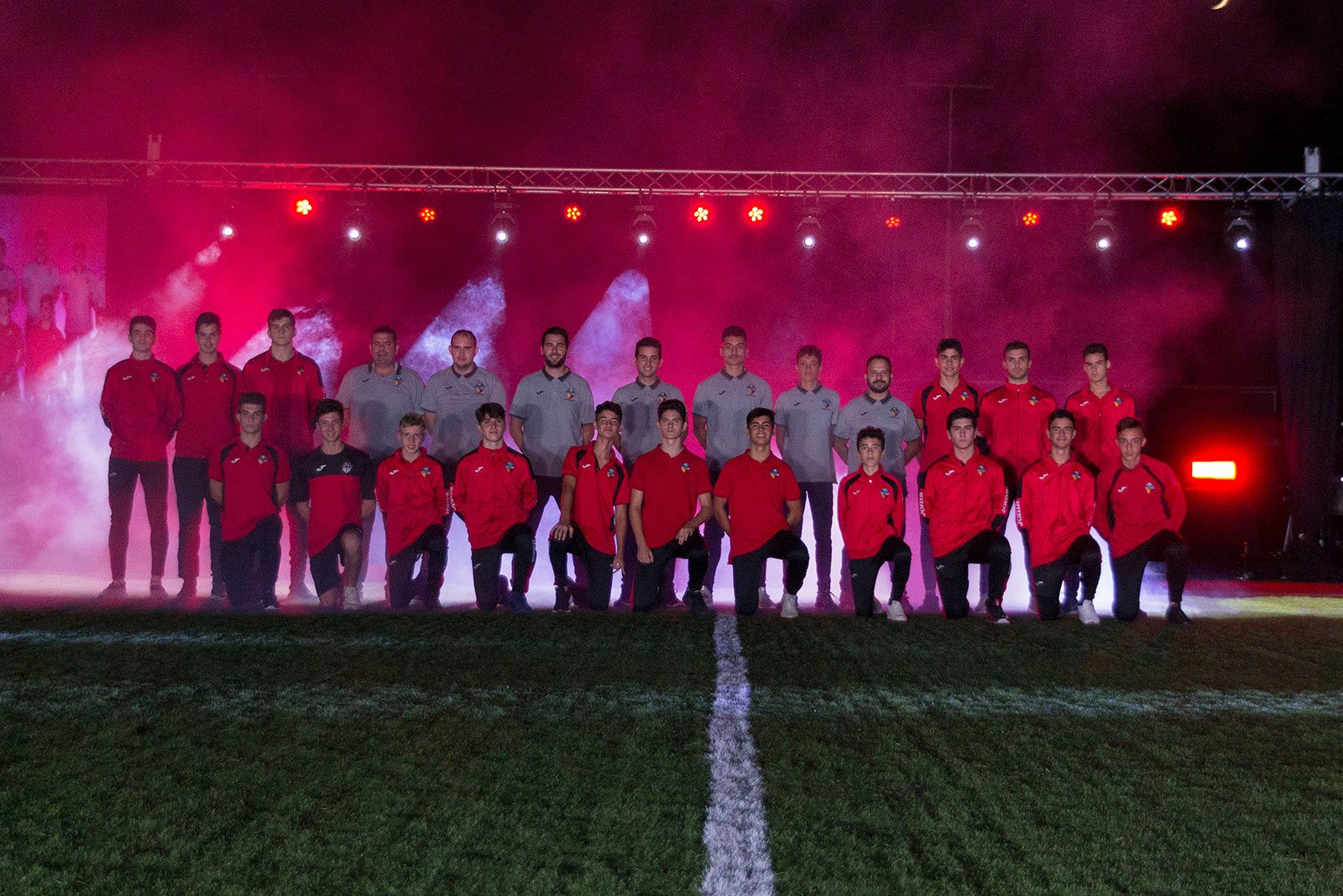 Presentació dels equips del Sant Cugat Futbol Club. FOTO: Paula Galván
