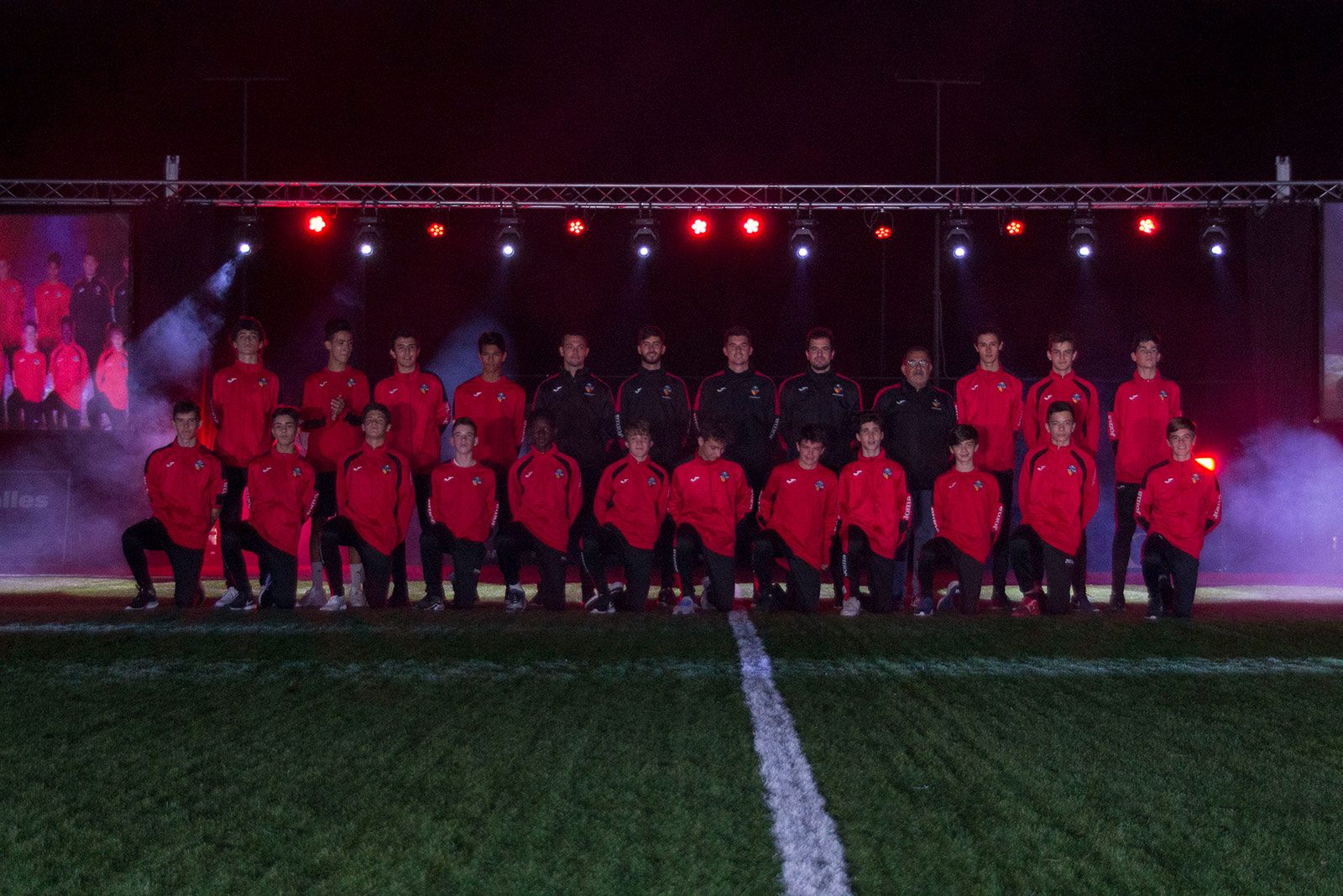 Presentació dels equips del Sant Cugat Futbol Club. FOTO: Paula Galván