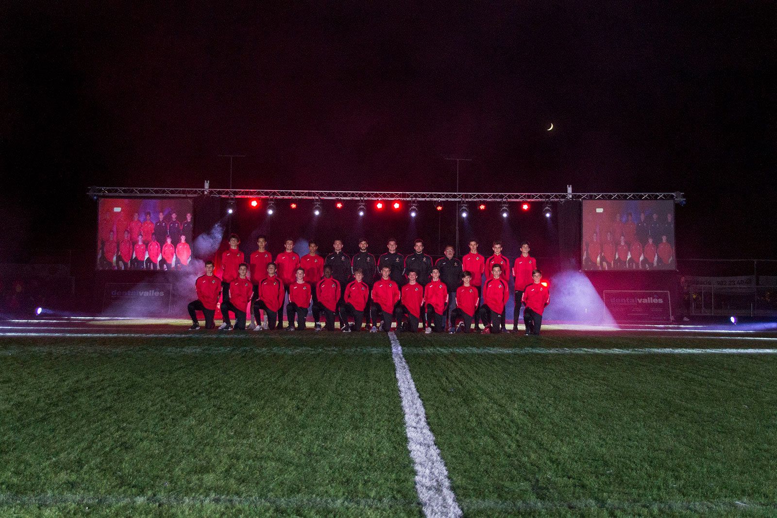 Presentació dels equips del Sant Cugat Futbol Club. FOTO: Paula Galván