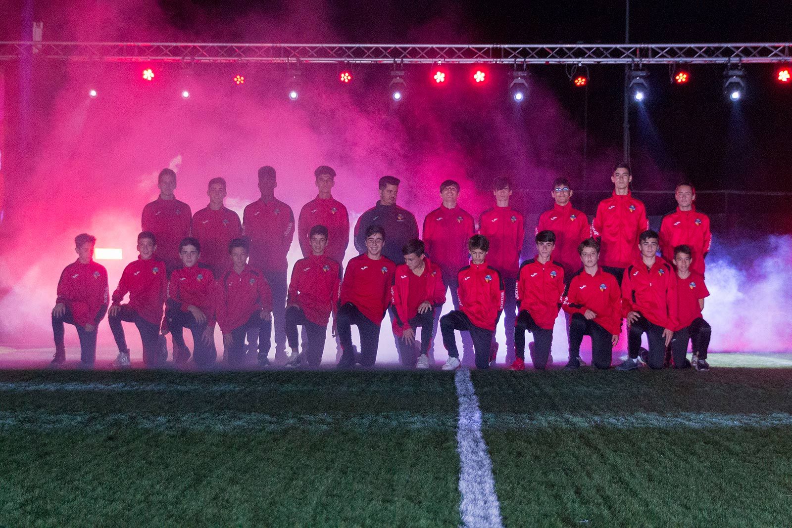 Presentació dels equips del Sant Cugat Futbol Club. FOTO: Paula Galván