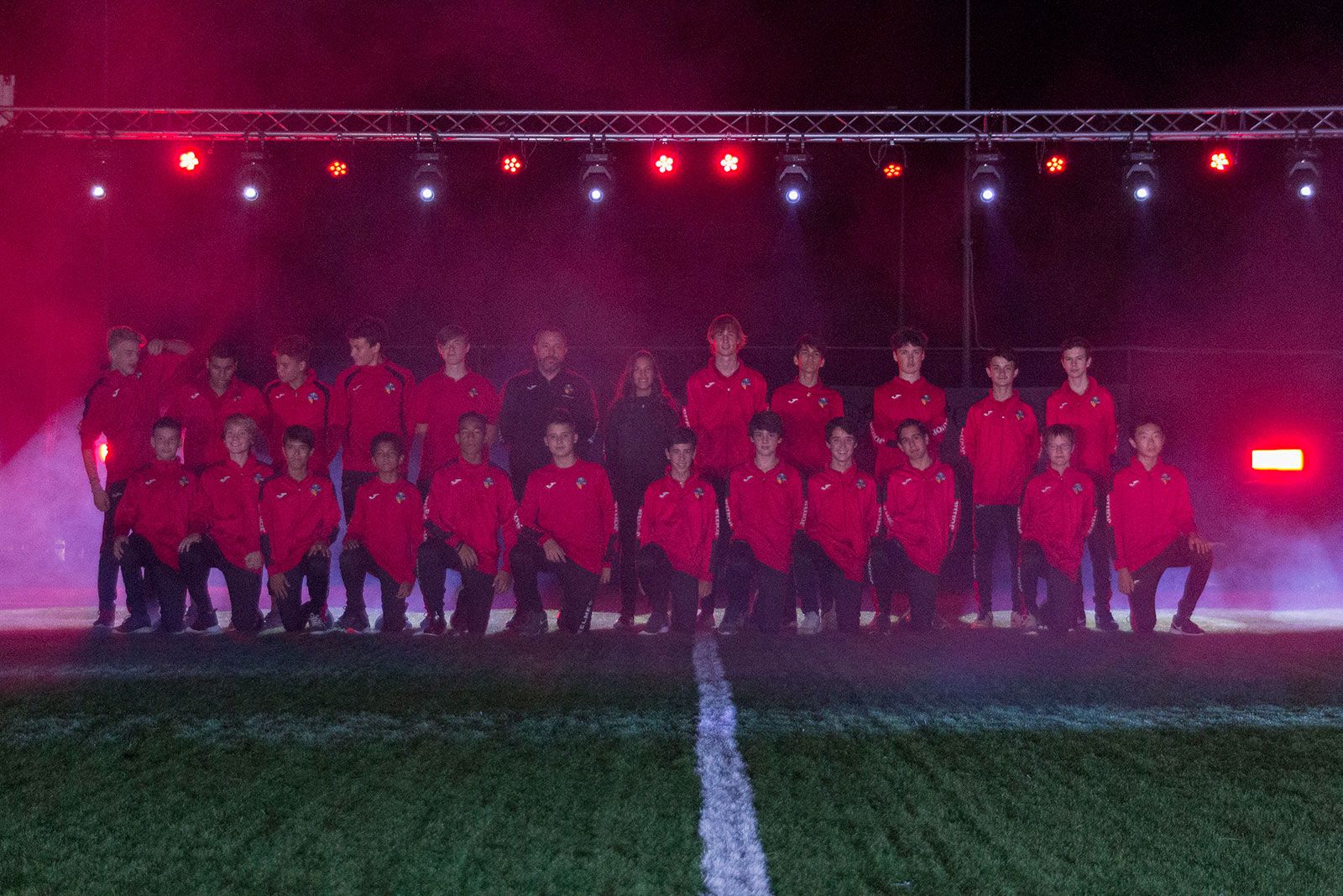Presentació dels equips del Sant Cugat Futbol Club. FOTO: Paula Galván