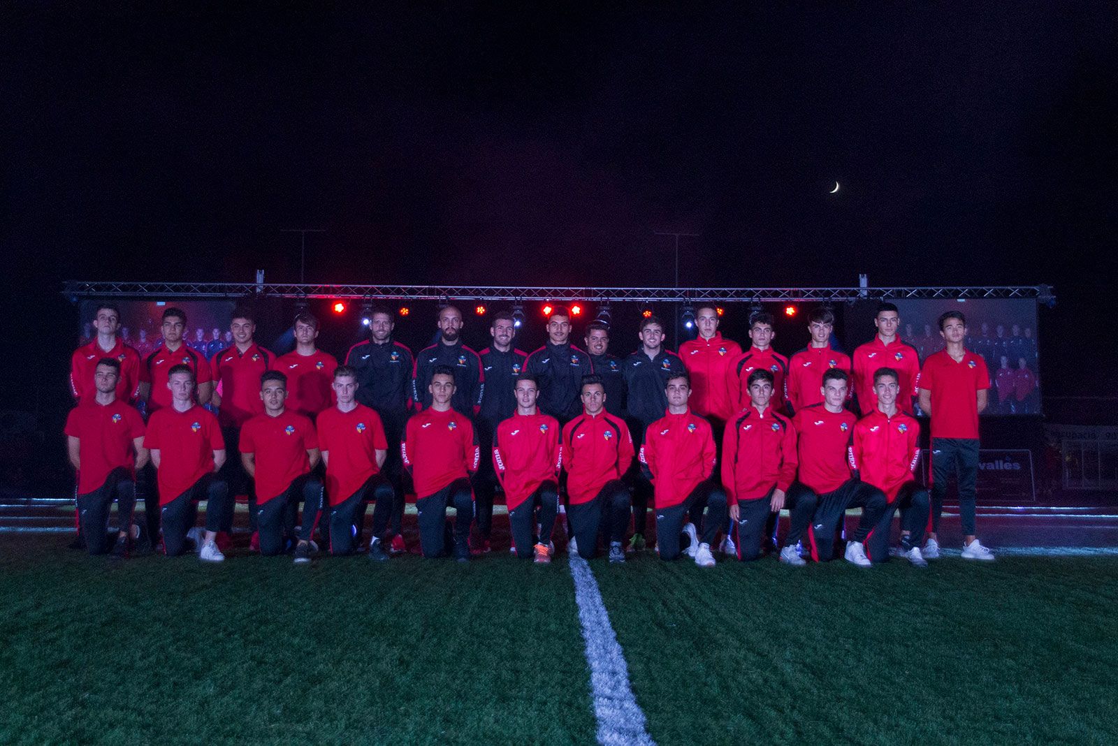Presentació dels equips del Sant Cugat Futbol Club. FOTO: Paula Galván