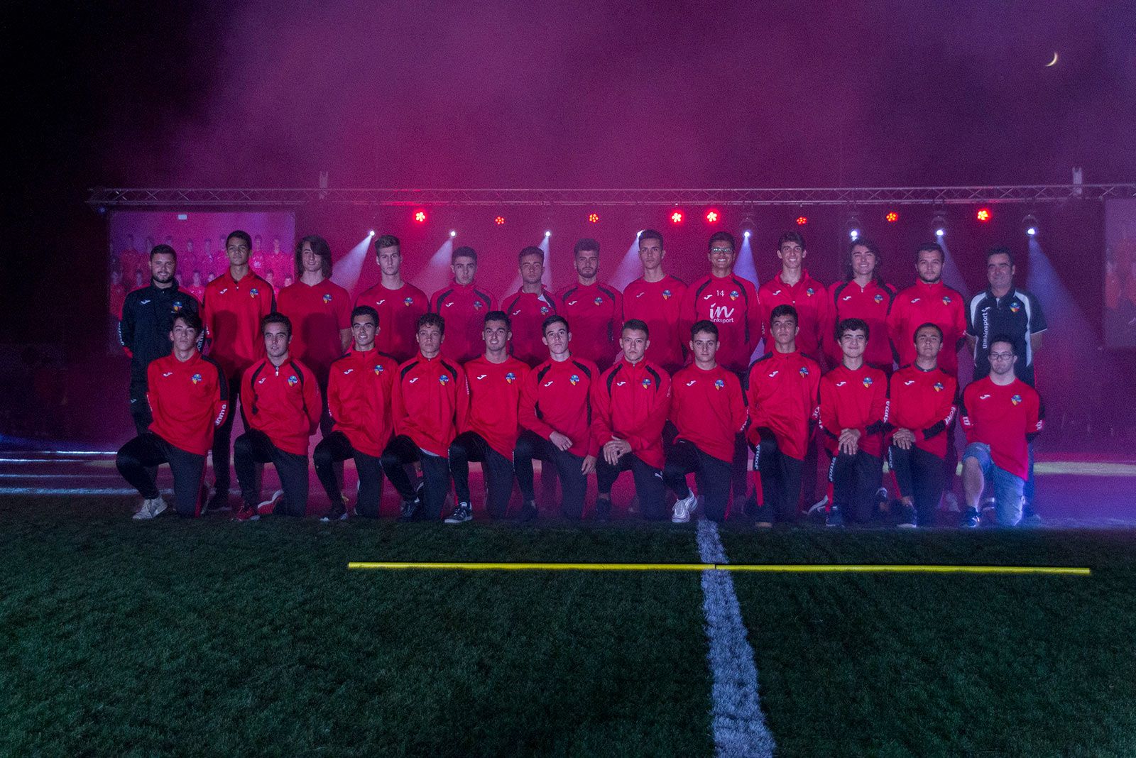 Presentació dels equips del Sant Cugat Futbol Club. FOTO: Paula Galván