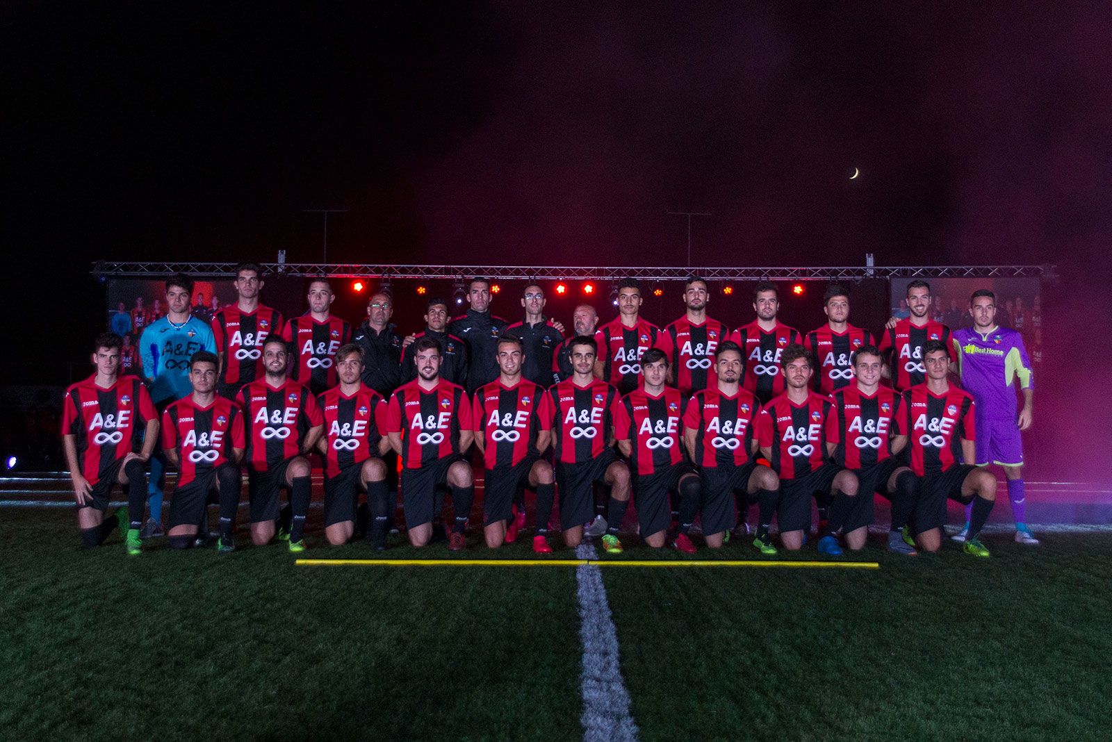 Presentació dels equips del Sant Cugat Futbol Club. FOTO: Paula Galván