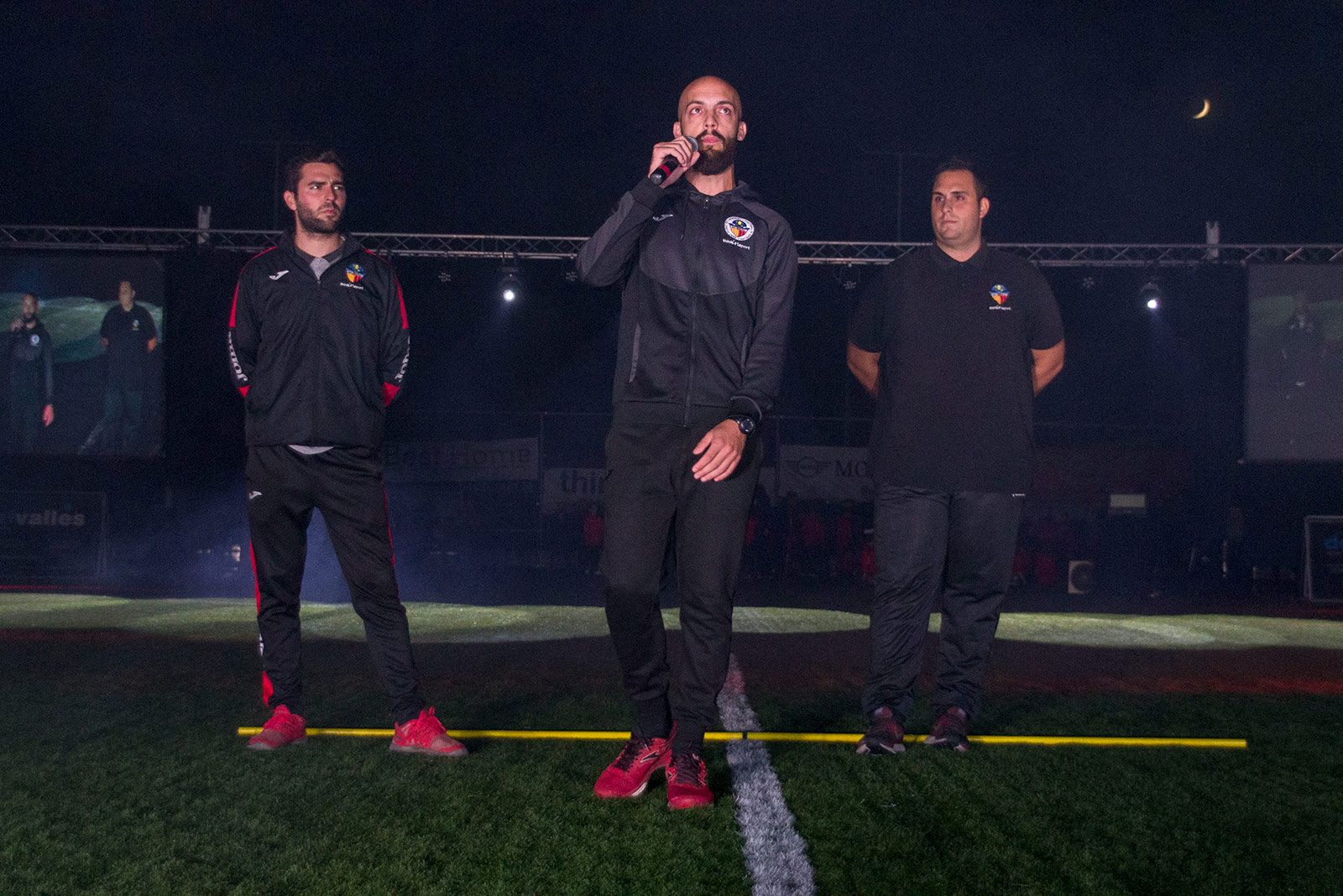Presentació dels equips del Sant Cugat Futbol Club. FOTO: Paula Galván