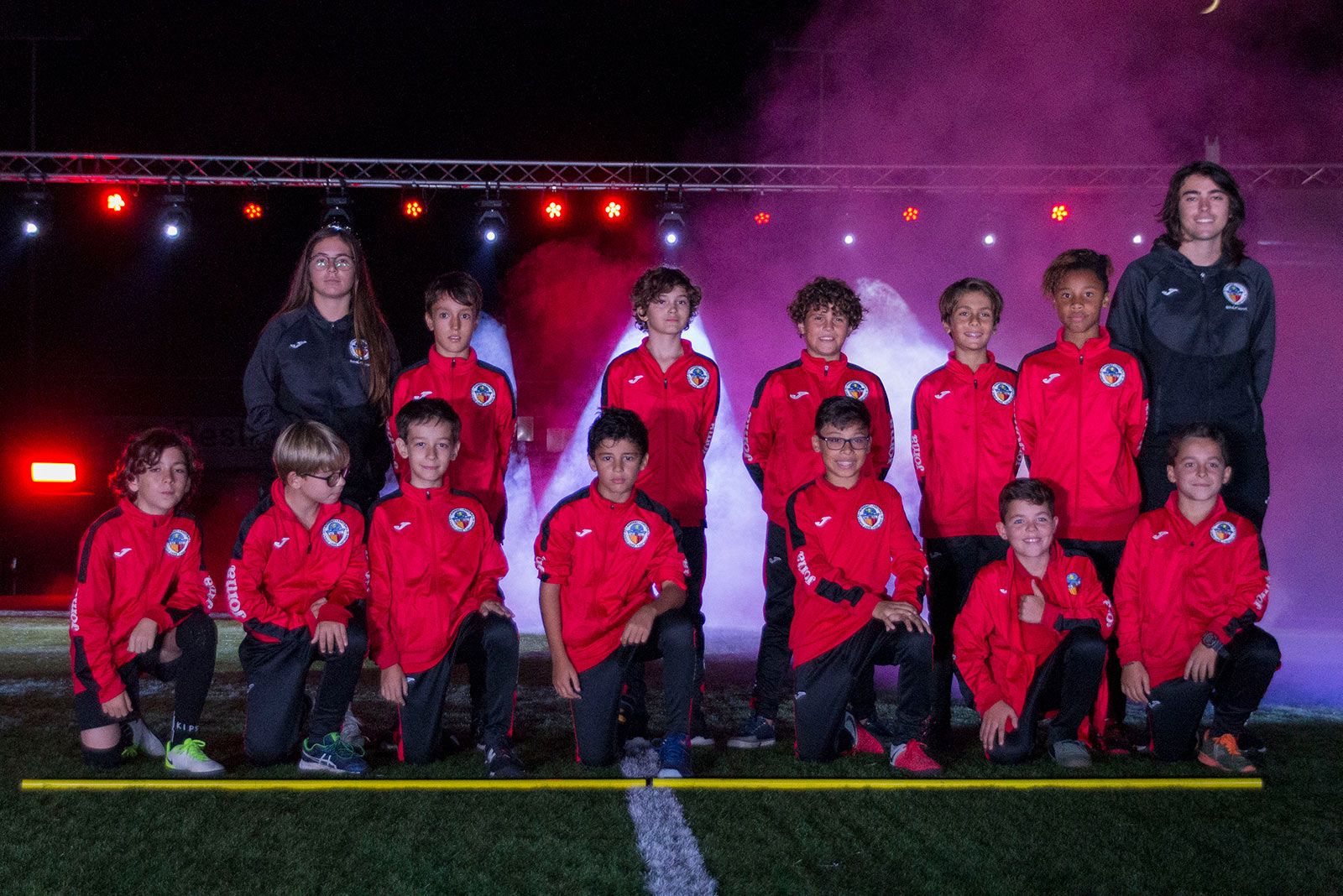 Presentació dels equips del Sant Cugat Futbol Club. FOTO: Paula Galván