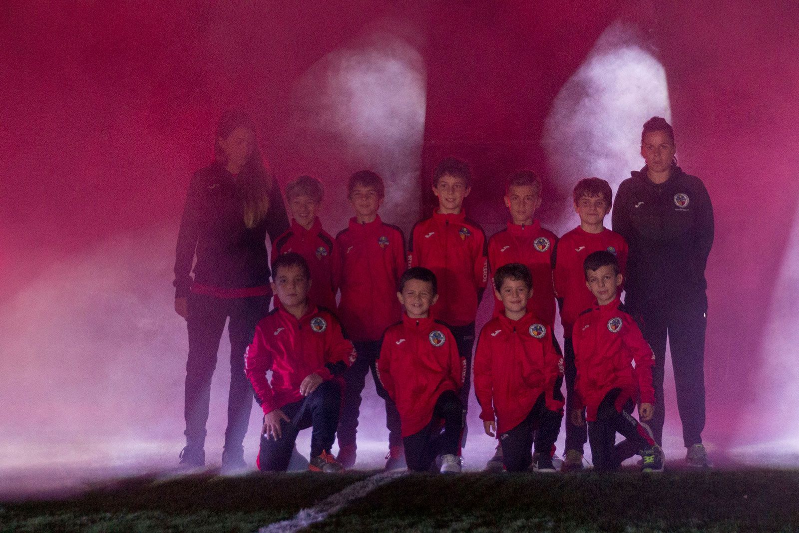 Presentació dels equips del Sant Cugat Futbol Club. FOTO: Paula Galván