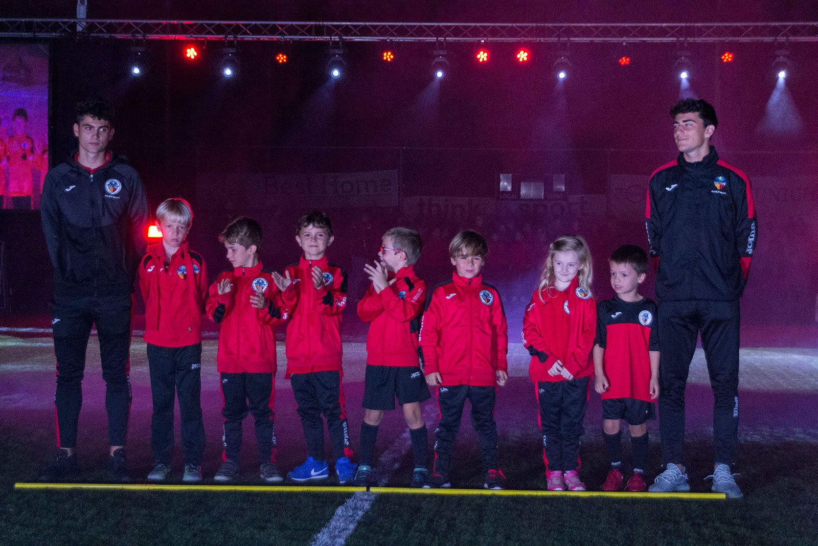 Presentació dels equips del Sant Cugat Futbol Club. FOTO: Paula Galván