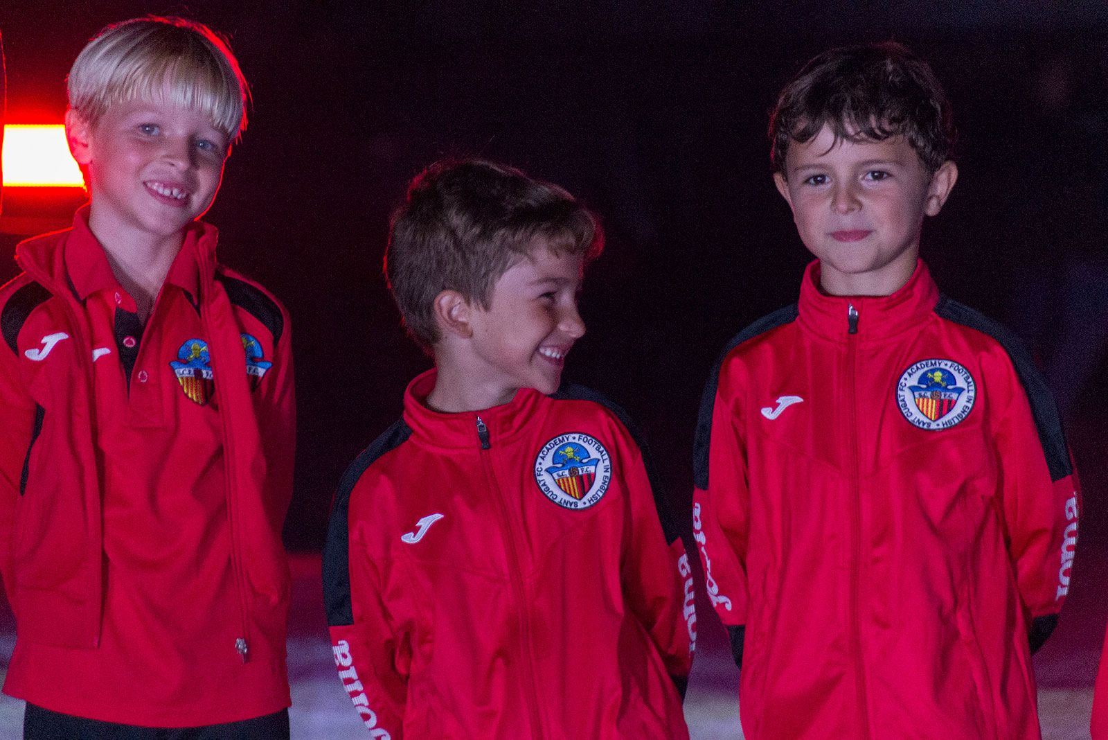 Presentació dels equips del Sant Cugat Futbol Club. FOTO: Paula Galván