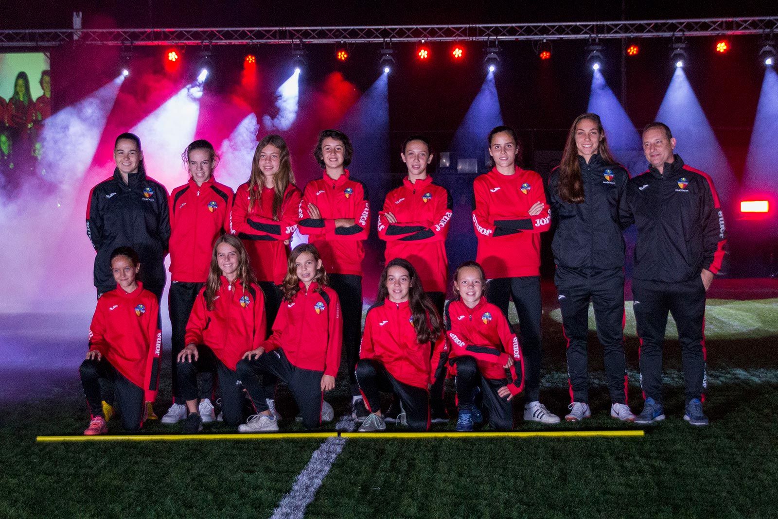 Presentació dels equips del Sant Cugat Futbol Club. FOTO: Paula Galván