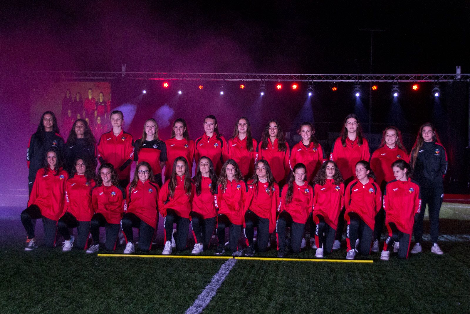 Presentació dels equips del Sant Cugat Futbol Club. FOTO: Paula Galván