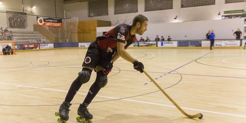 Partit de lliga Patins Hoquei Club Sant Cugat   Hoquei Club Liceo esport 0450