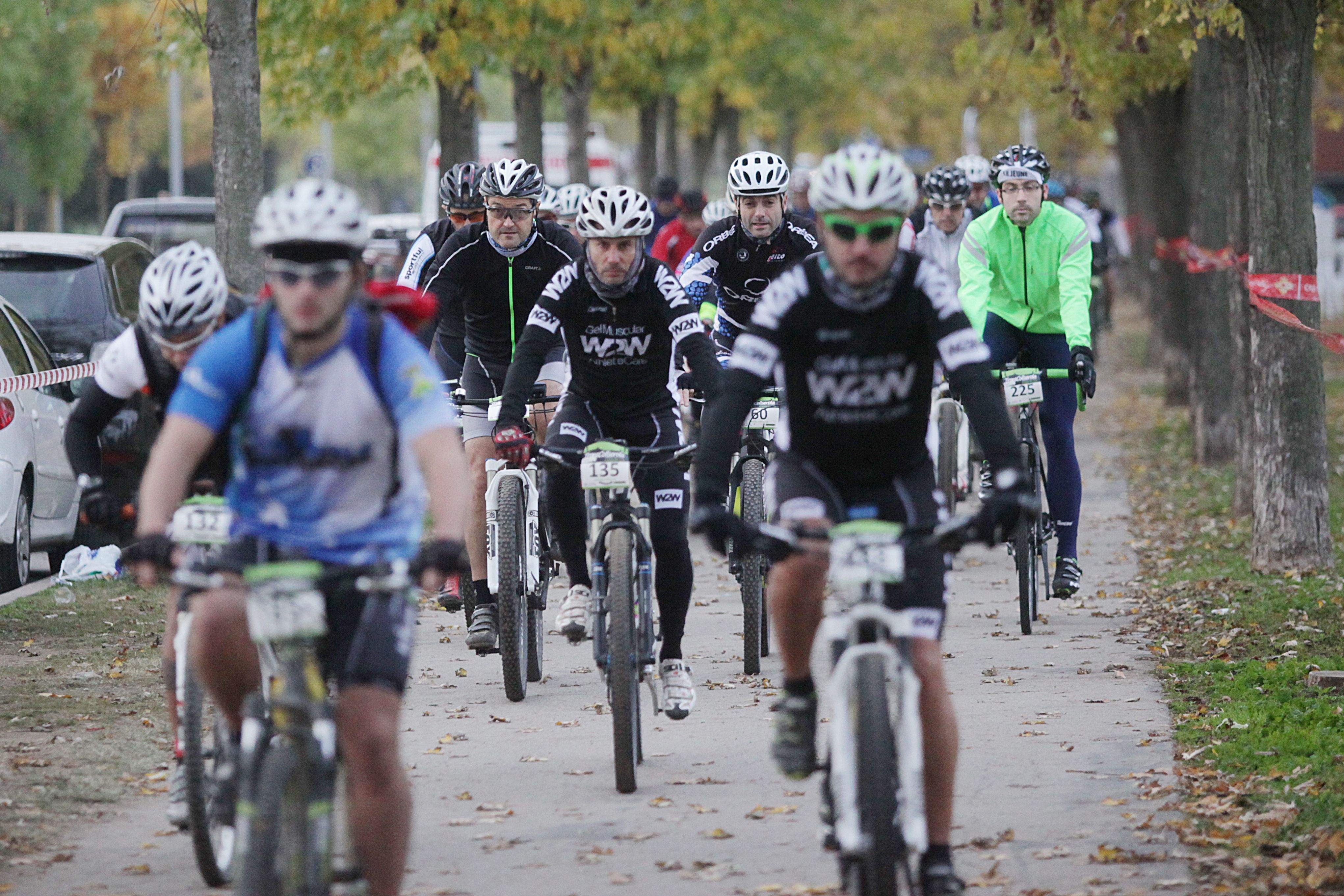 Imatge d'arxiu del 2016 de la Marxa Transcollserola de BTT que organitza la Unió Ciclista Sant Cugat. FOTO: Paula Galván