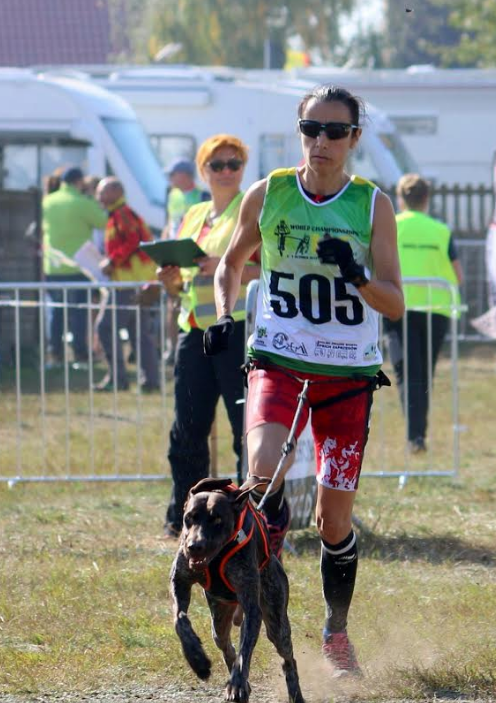 Olga Àlvarez i el Luke competint a Polònia. FOTO: Jagoda Waskowska