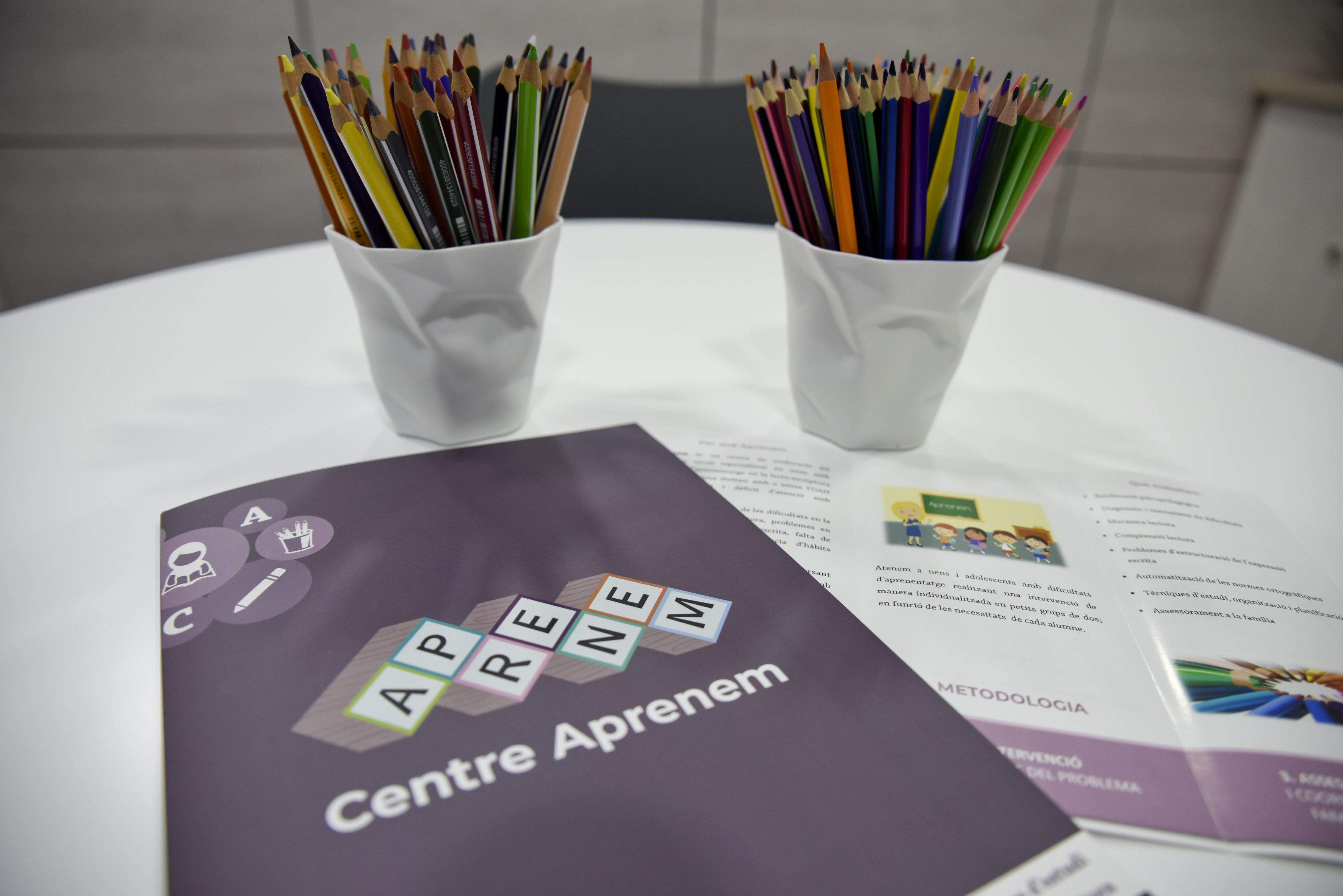Material al Centre Aprenem FOTO: Bernat Millet