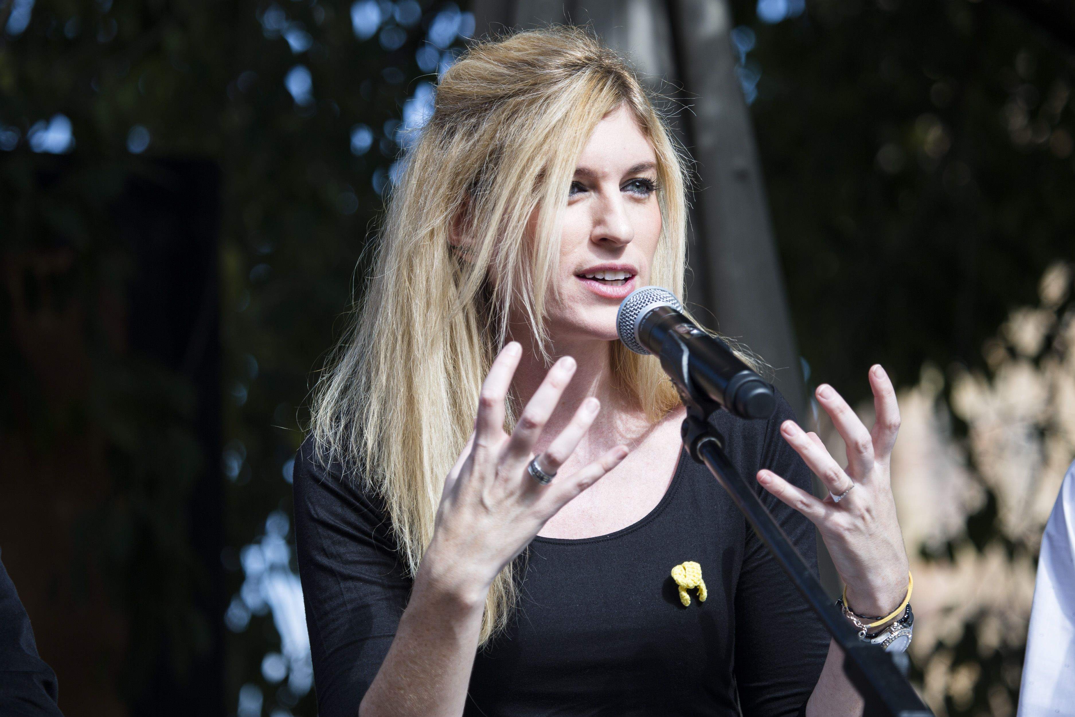 Maria Xinxó, durant l'acte de presentación del llibre. FOTO: Angel Bravo