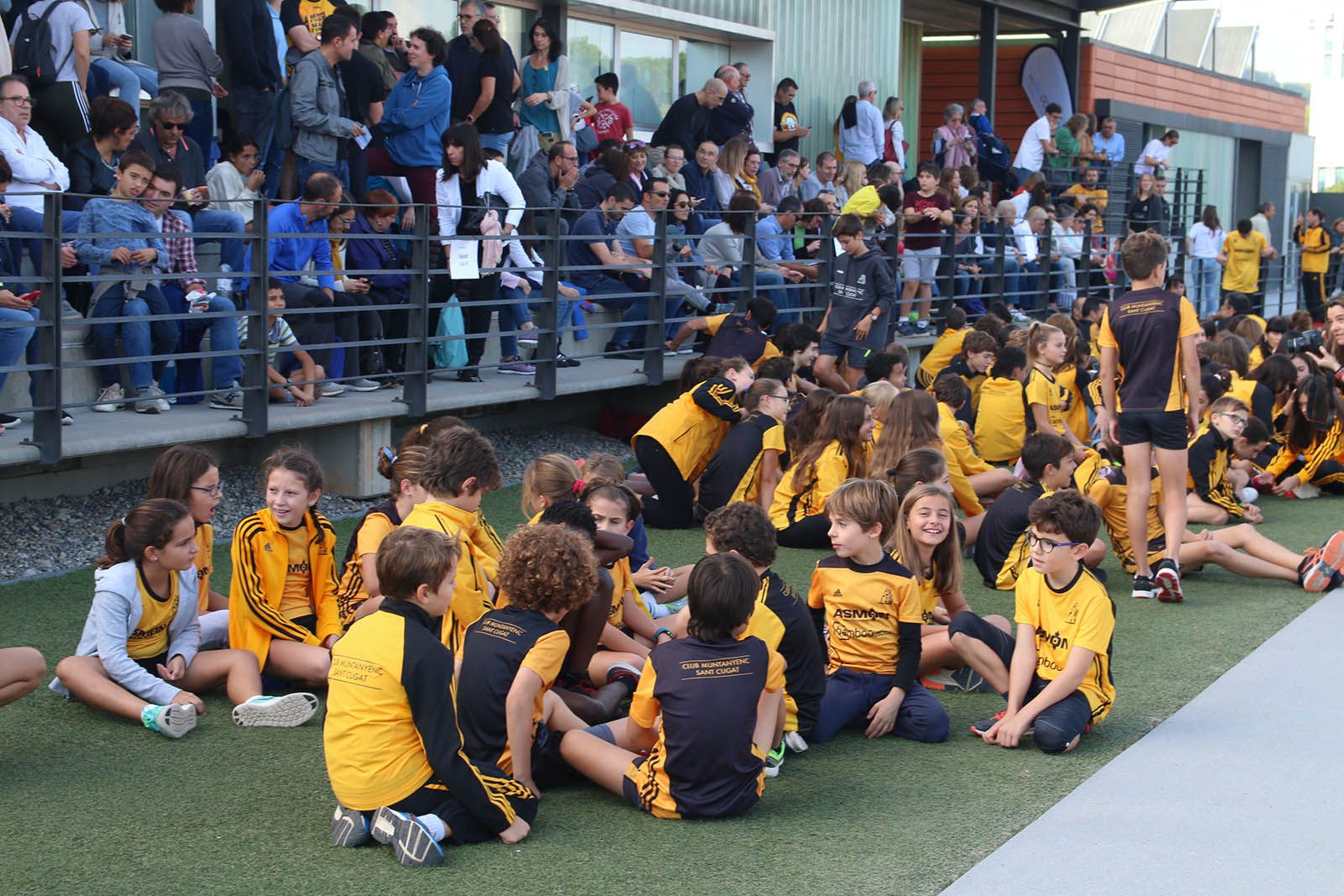 Presentació de les seccions d'atletisme, rítmica i trial running del Club Muntanyenc. Foto: Lali Álvarez