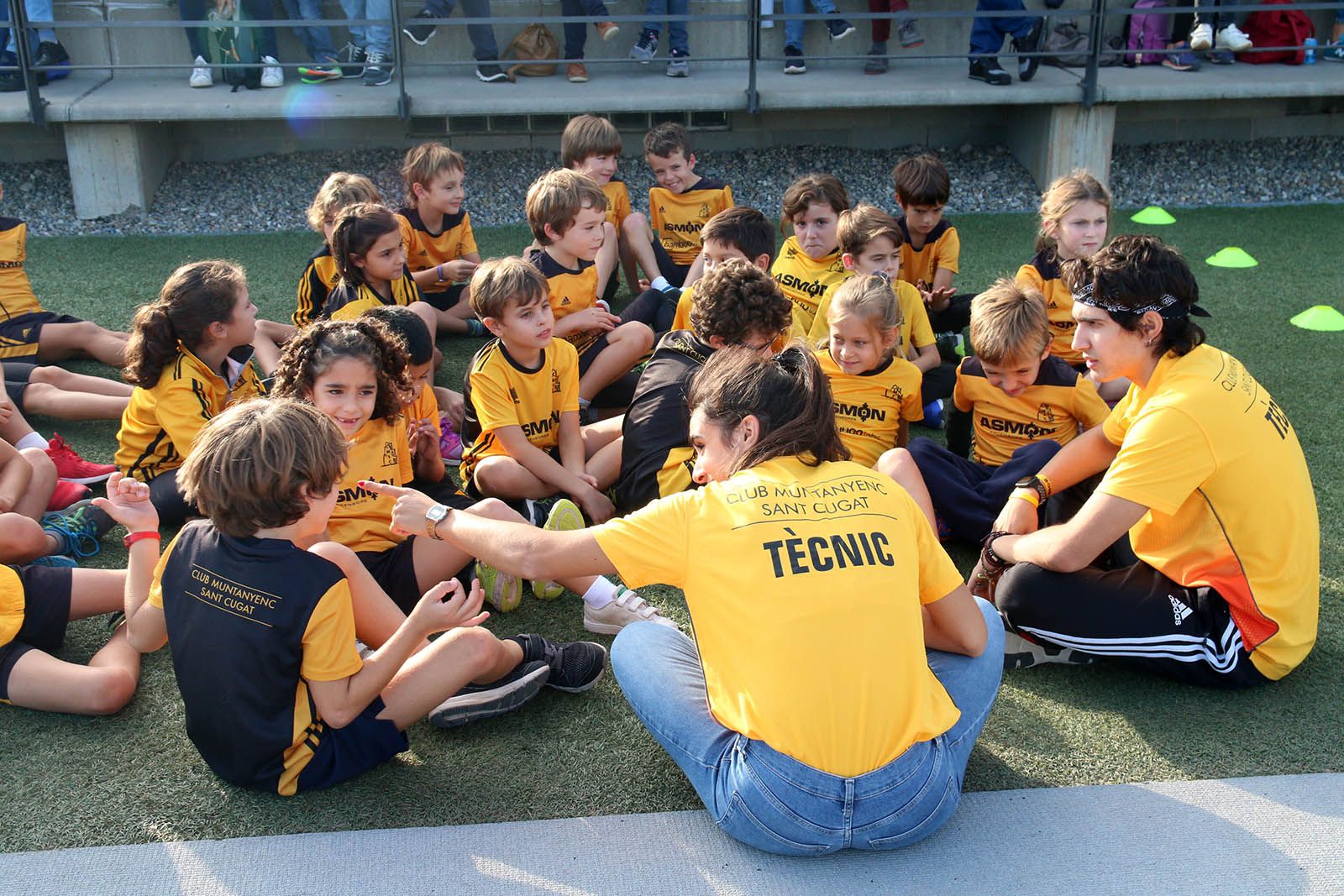 Presentació de les seccions d'atletisme, rítmica i trial running del Club Muntanyenc. Foto: Lali Álvarez