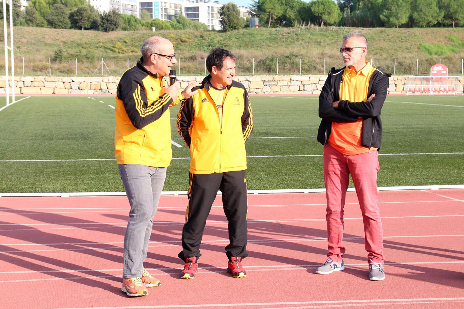 Presentació de les seccions d'atletisme, rítmica i trial running del Club Muntanyenc. Foto: Lali Álvarez
