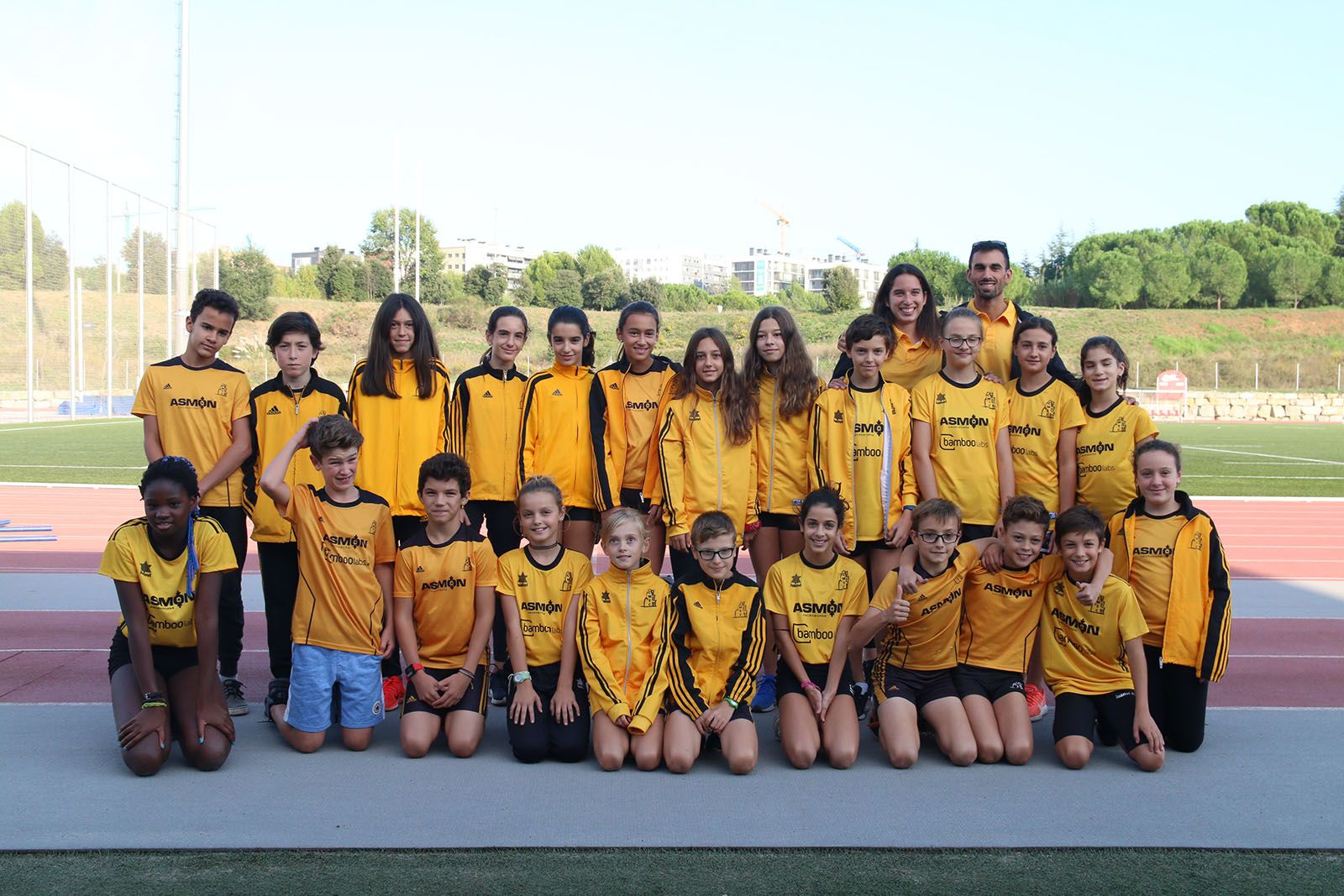 Presentació de les seccions d'atletisme, rítmica i trial running del Club Muntanyenc. Foto: Lali Álvarez