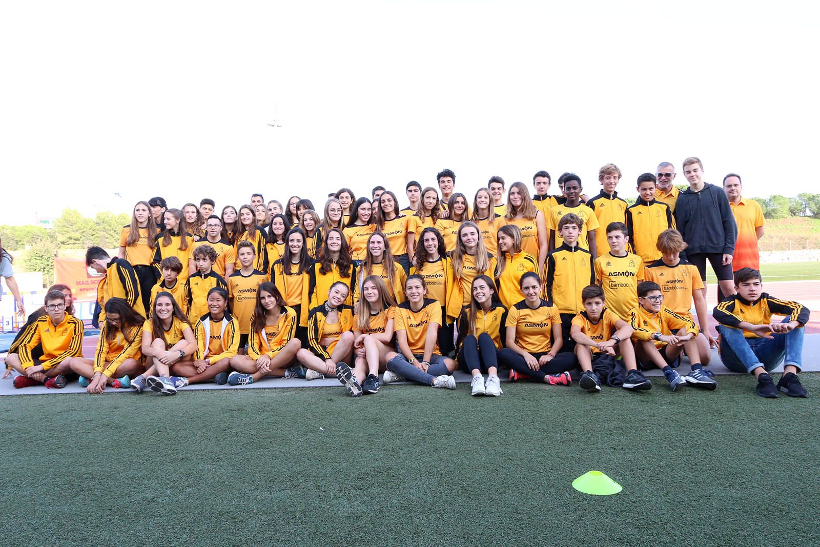 Presentació de les seccions d'atletisme, rítmica i trial running del Club Muntanyenc. Foto: Lali Álvarez