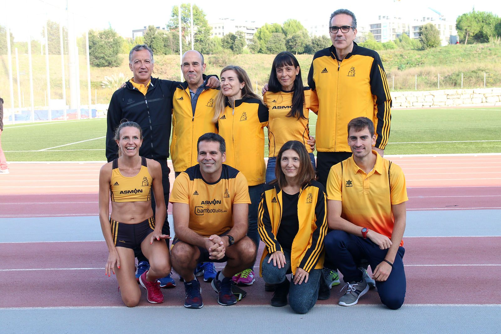 Presentació de les seccions d'atletisme, rítmica i trial running del Club Muntanyenc. Foto: Lali Álvarez