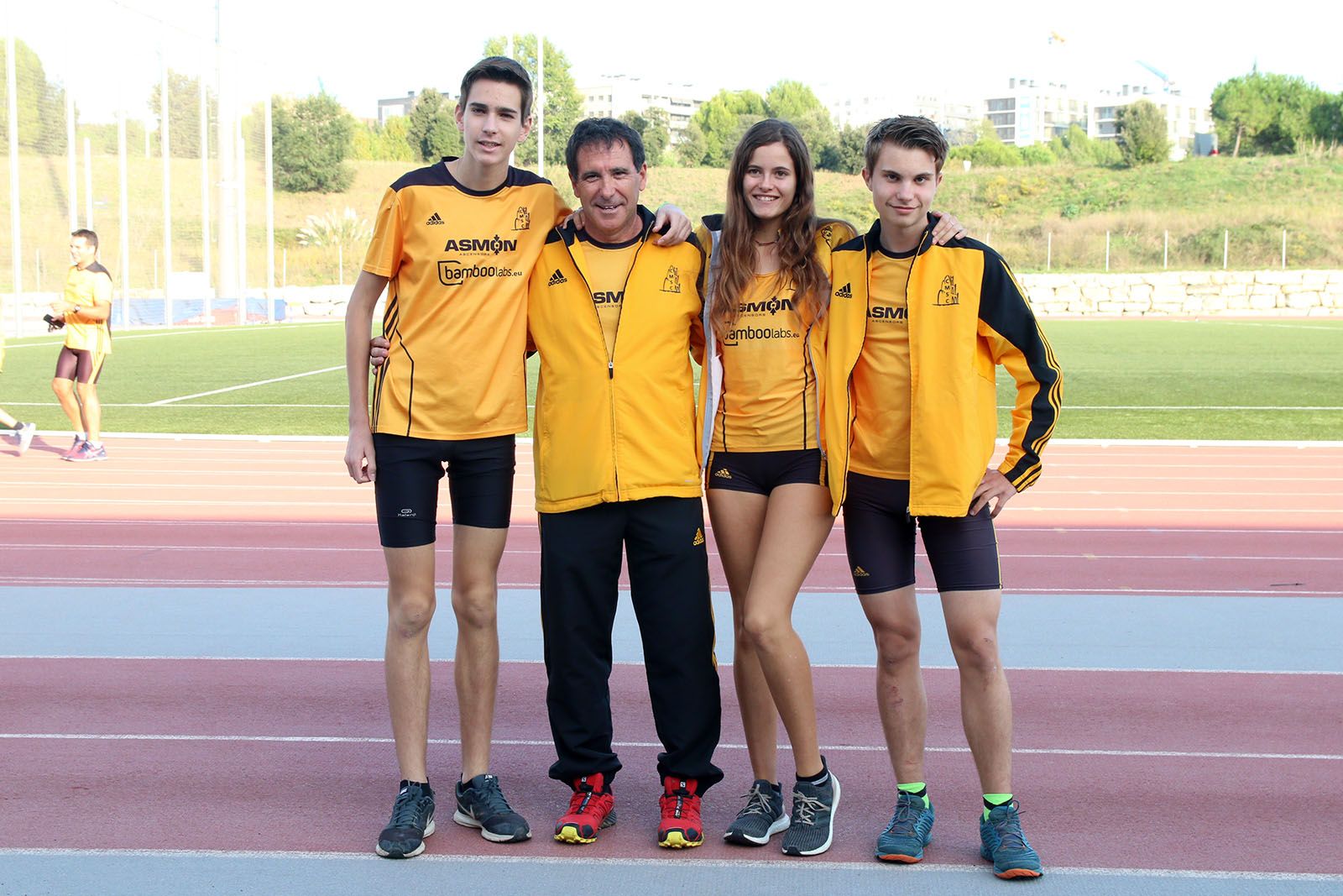 Presentació de les seccions d'atletisme, rítmica i trial running del Club Muntanyenc. Foto: Lali Álvarez