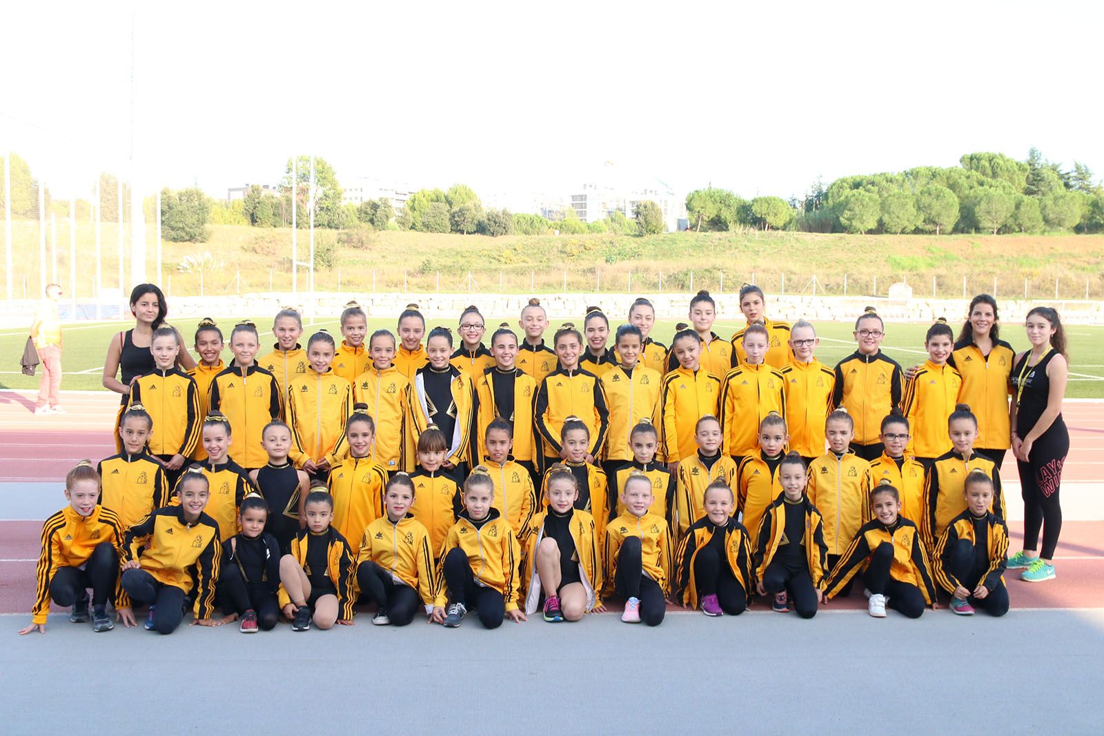 Presentació de les seccions d'atletisme, rítmica i trial running del Club Muntanyenc. Foto: Lali Álvarez