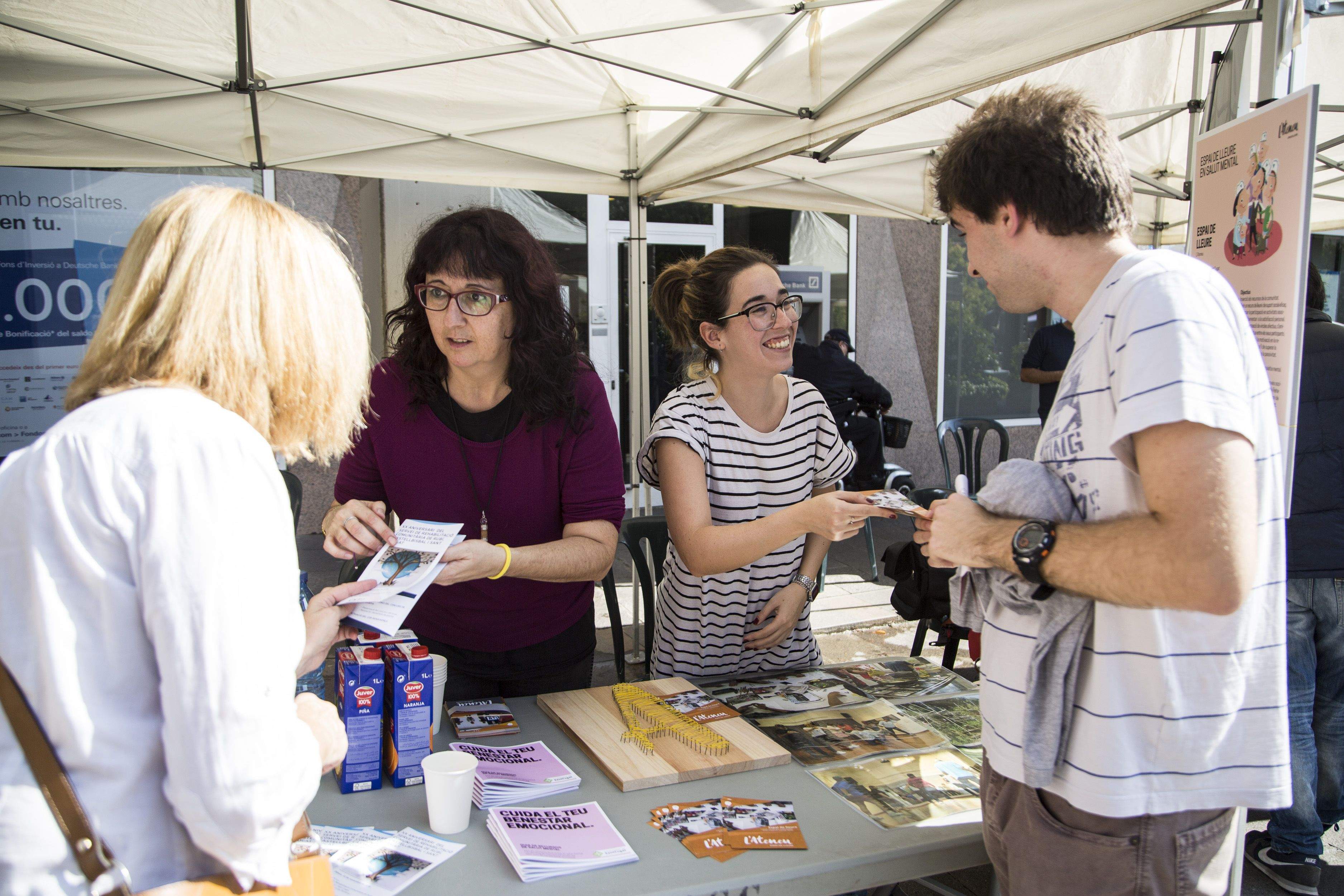 Sant Cugat commemora el Dia de la Salut Mental. FOTO: Ángel Bravo