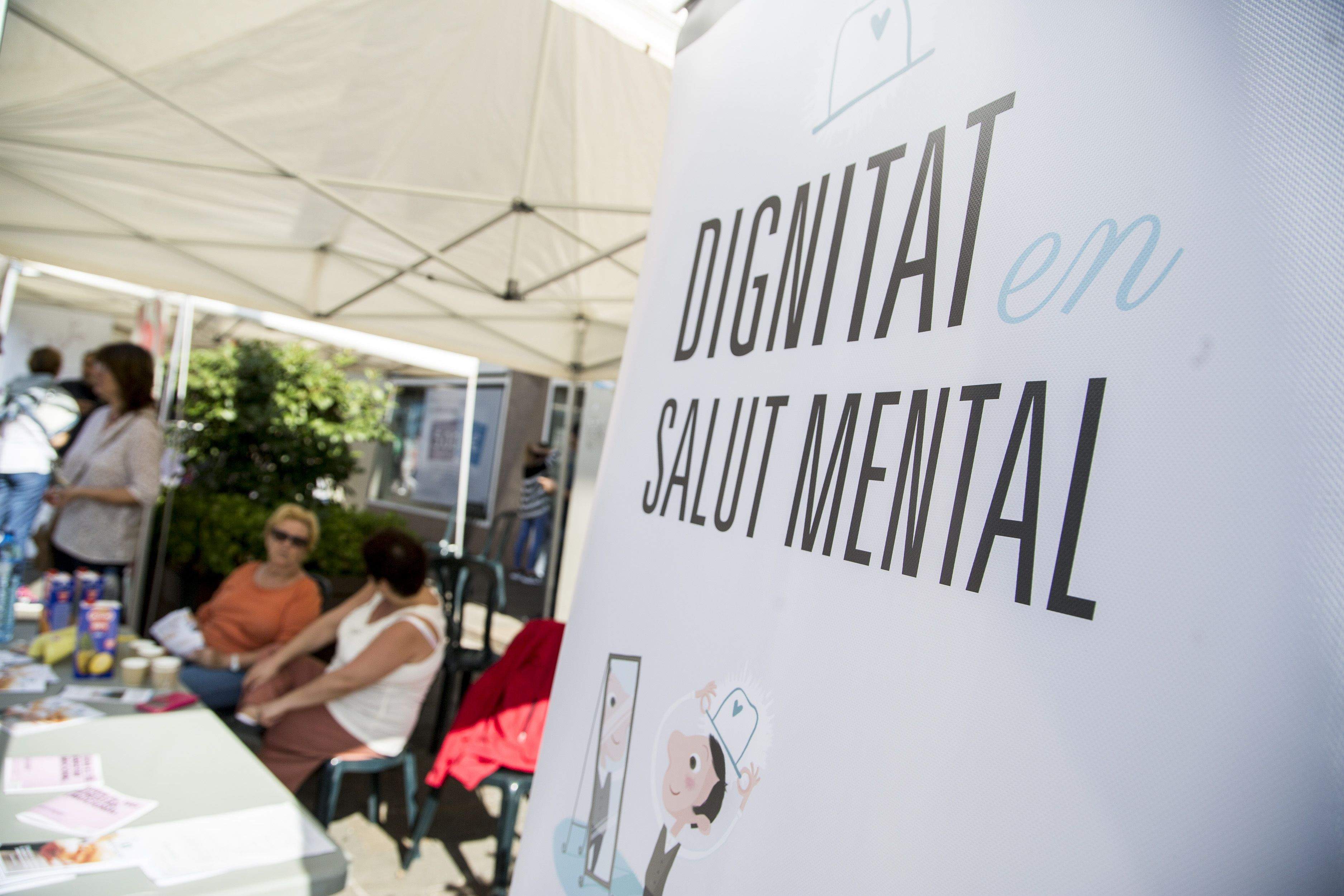 Sant Cugat commemora el Dia de la Salut Mental. FOTO: Ángel Bravo