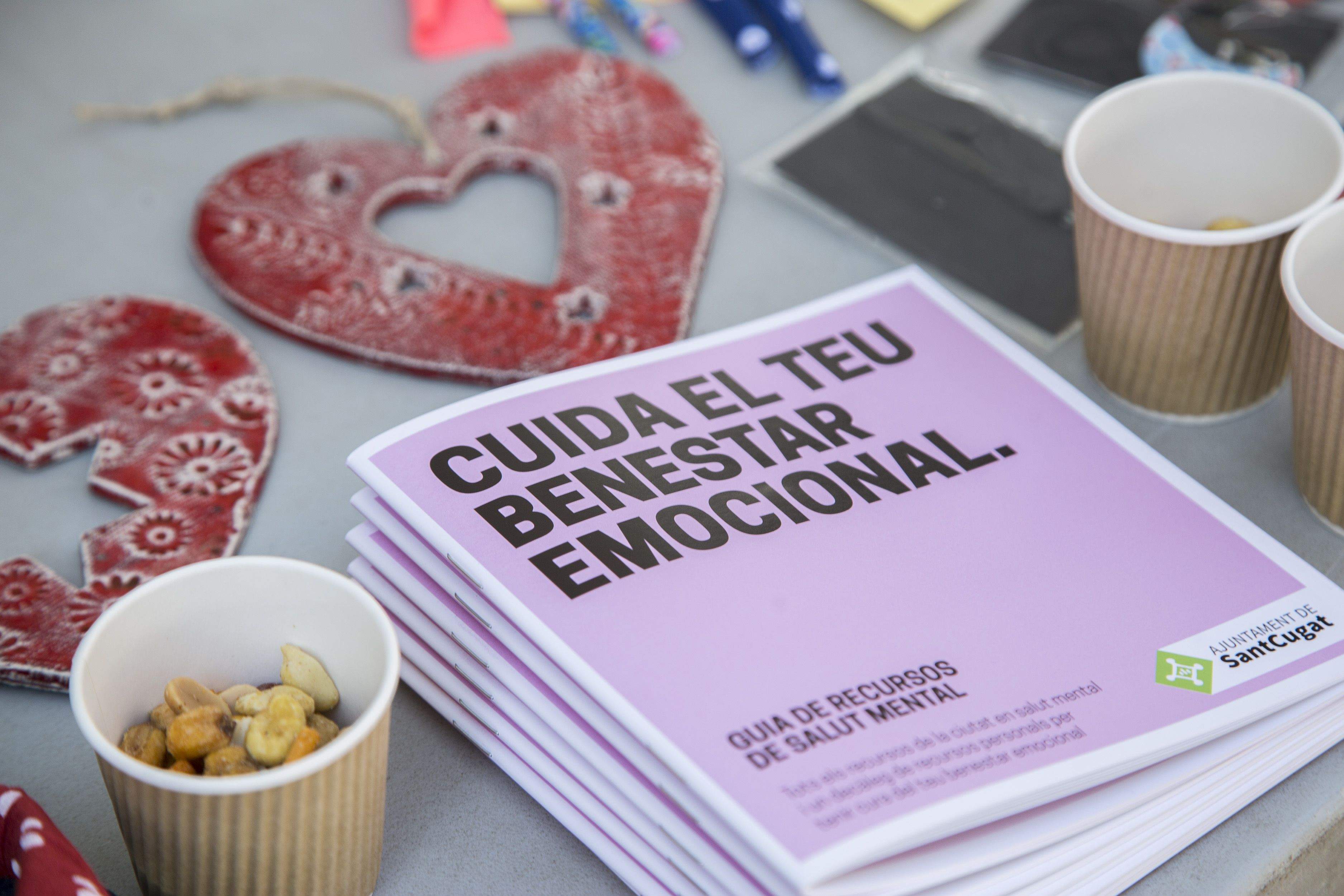 Sant Cugat commemora el Dia de la Salut Mental. FOTO: Ángel Bravo