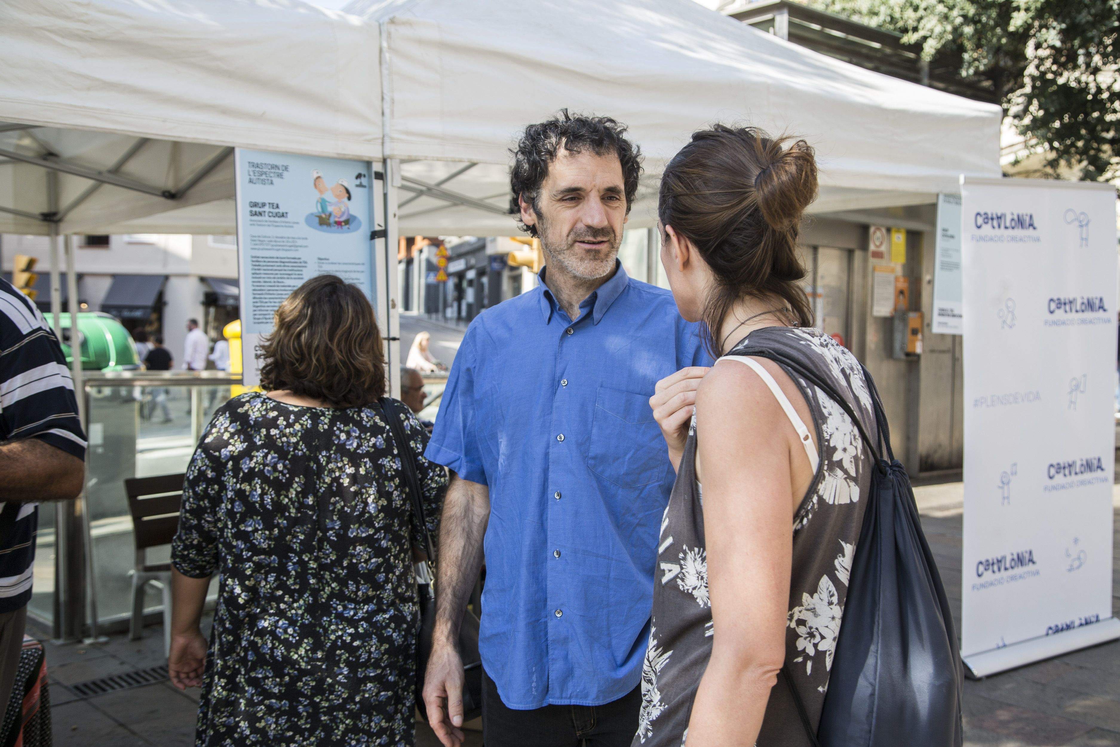 Sant Cugat commemora el Dia de la Salut Mental. FOTO: Ángel Bravo
