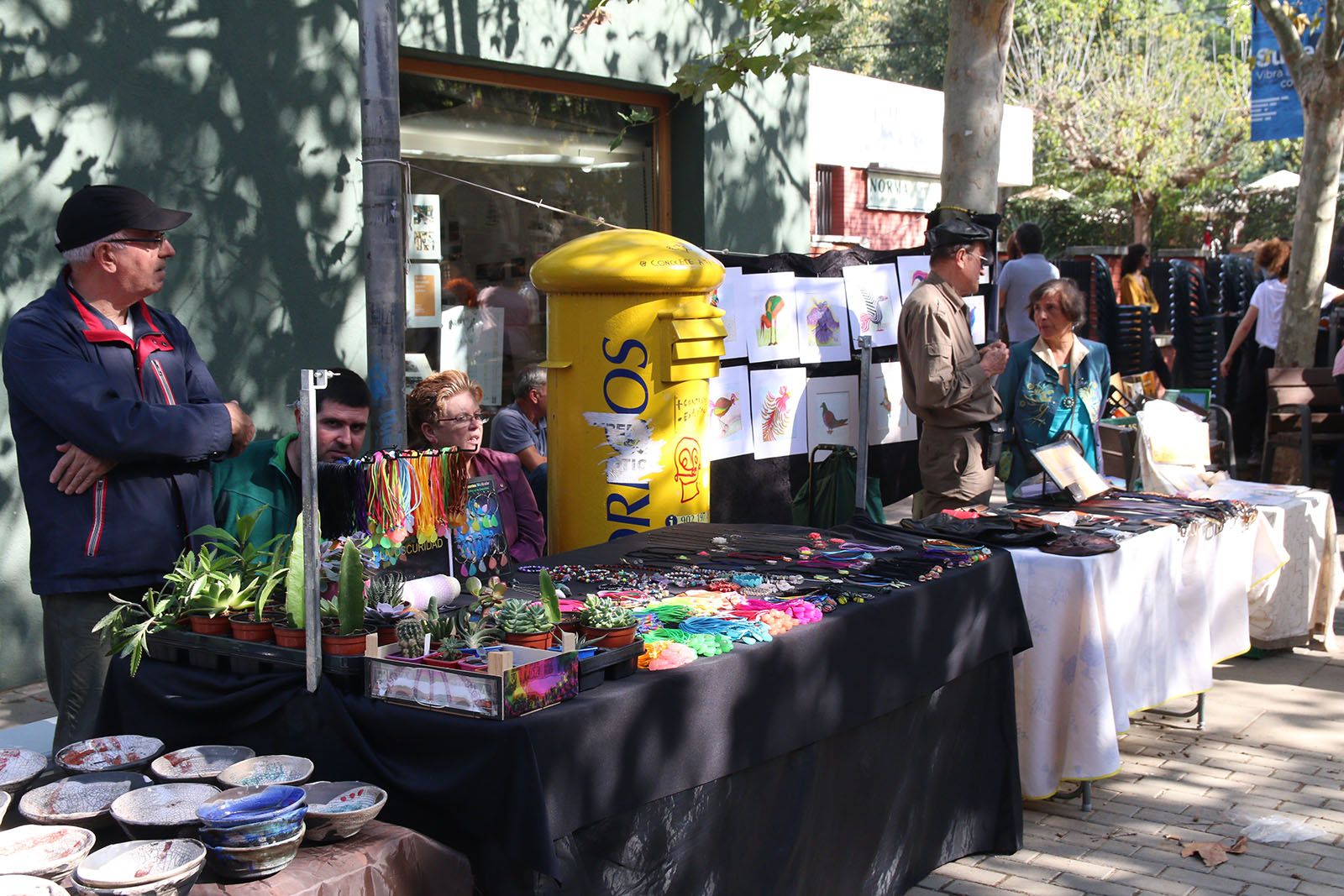 Fira d'intercanvi de plantes a La Floresta. Foto: Lali Álvarez