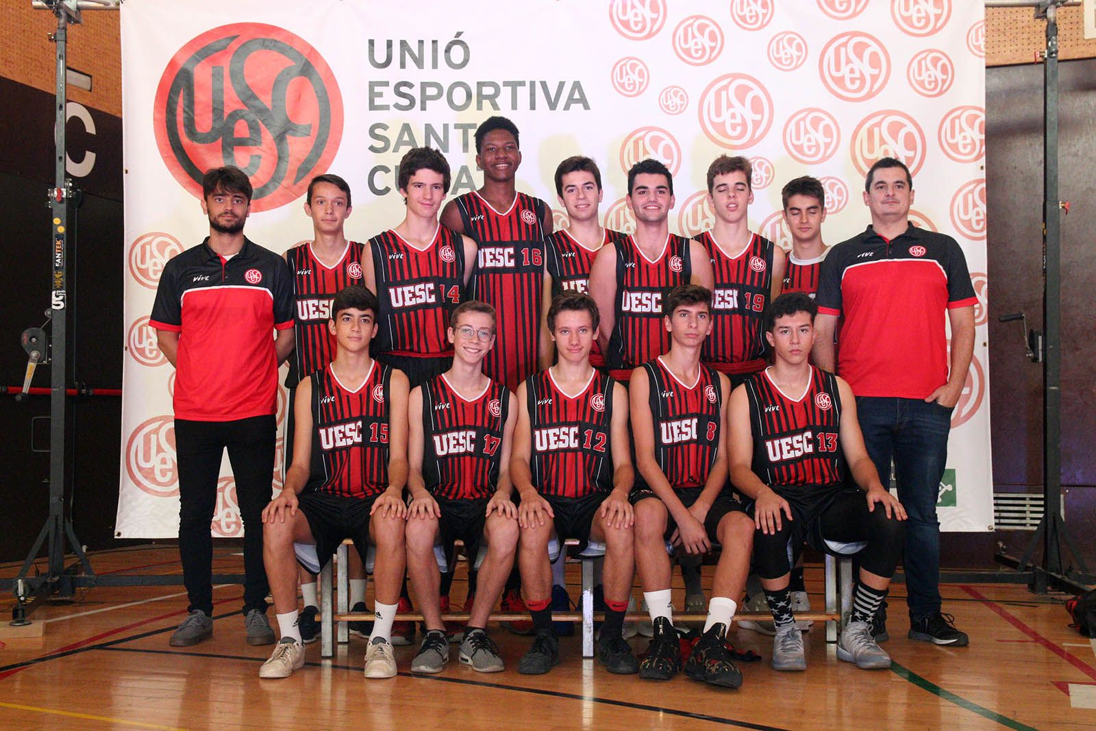 Presentació de les seccions de bàsquet i tennis taula de la UESC. Foto: Lali Álvarez