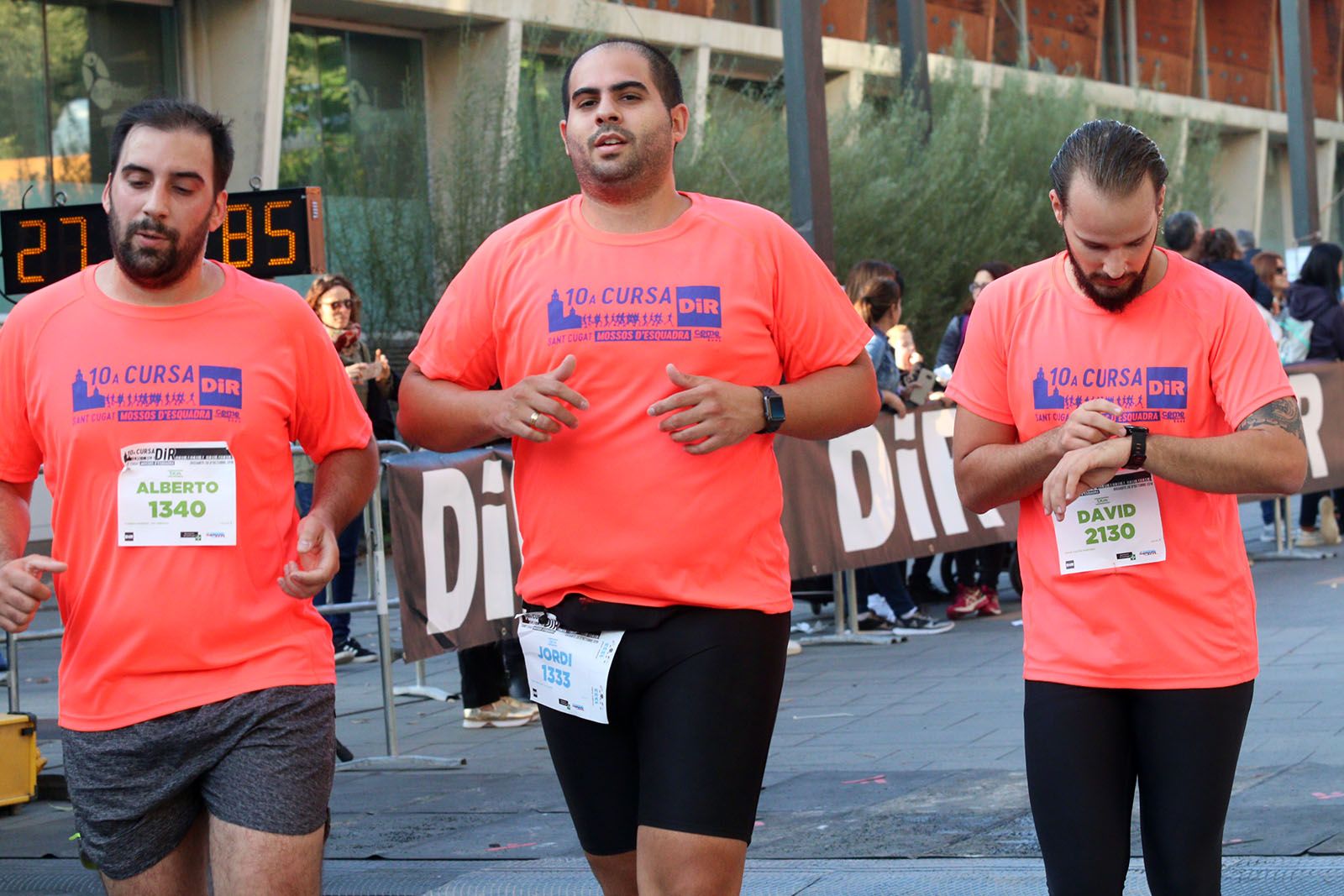 Cursa DIR Sant Cugat-Mossos d'Esquadra. Foto: Lali Álvarez