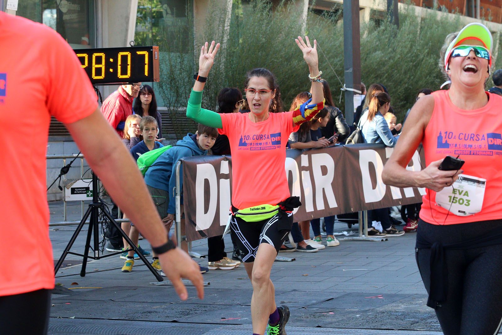 Cursa DIR Sant Cugat-Mossos d'Esquadra. Foto: Lali Álvarez