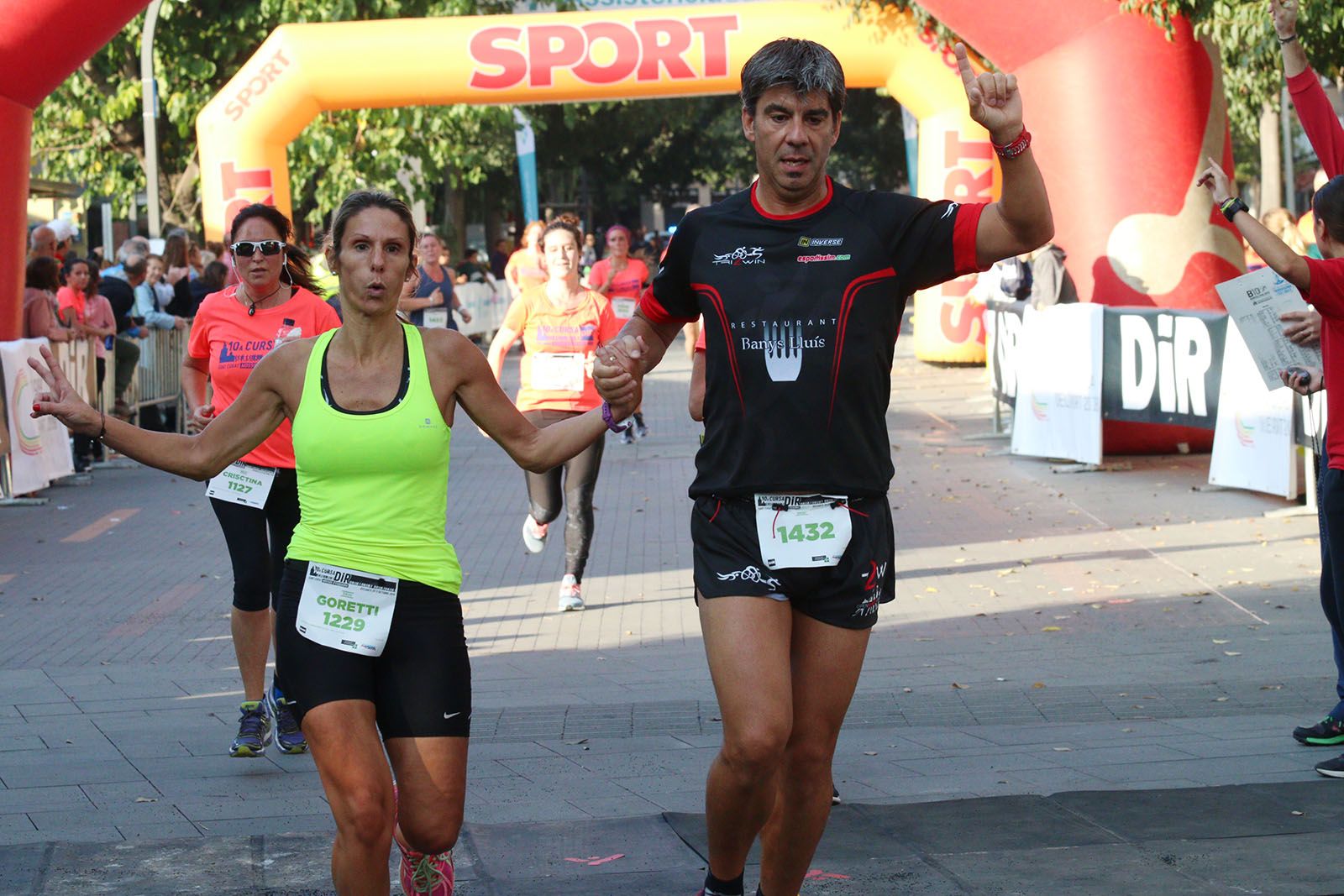 Cursa DIR Sant Cugat-Mossos d'Esquadra. Foto: Lali Álvarez