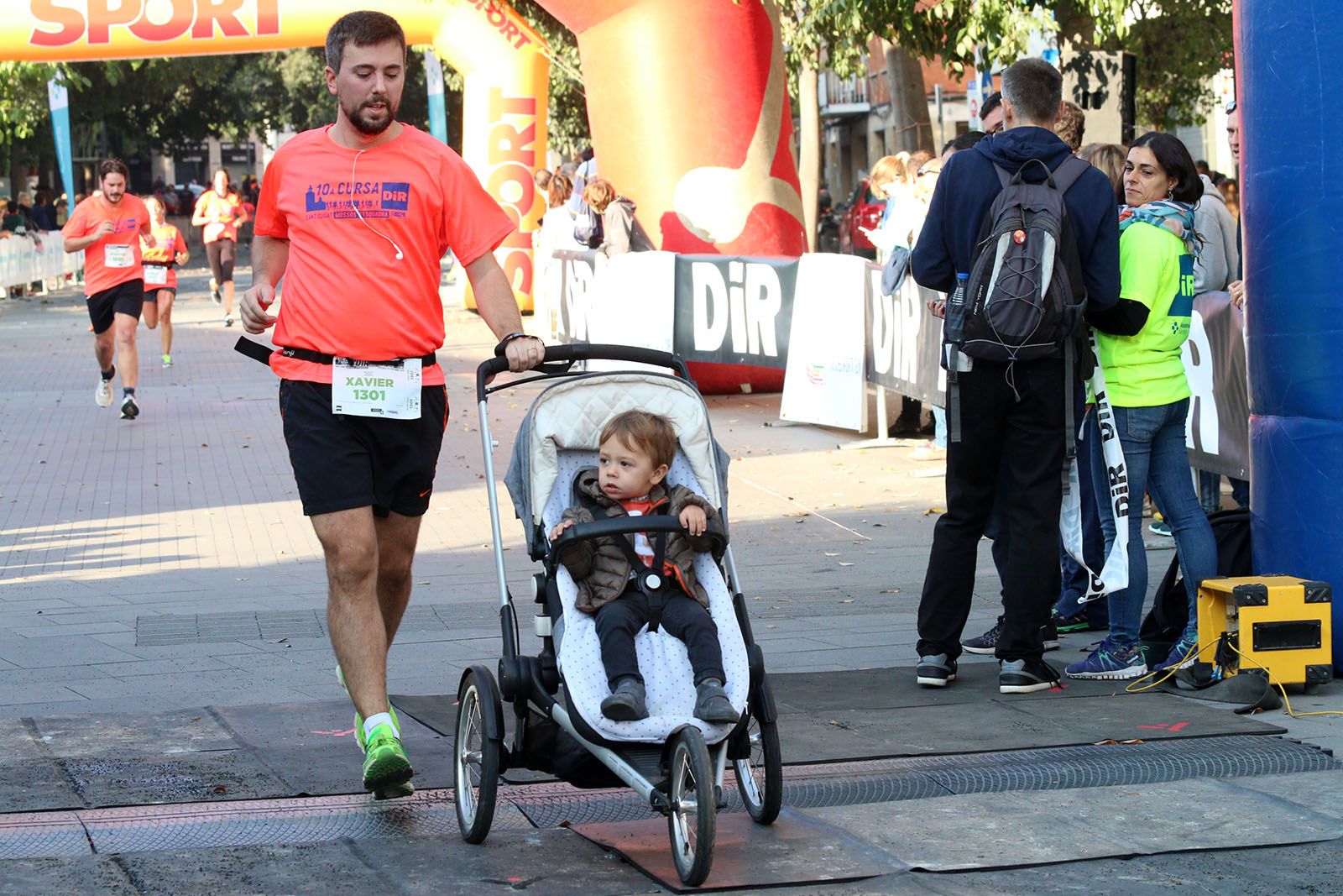 Cursa DIR Sant Cugat-Mossos d'Esquadra. Foto: Lali Álvarez