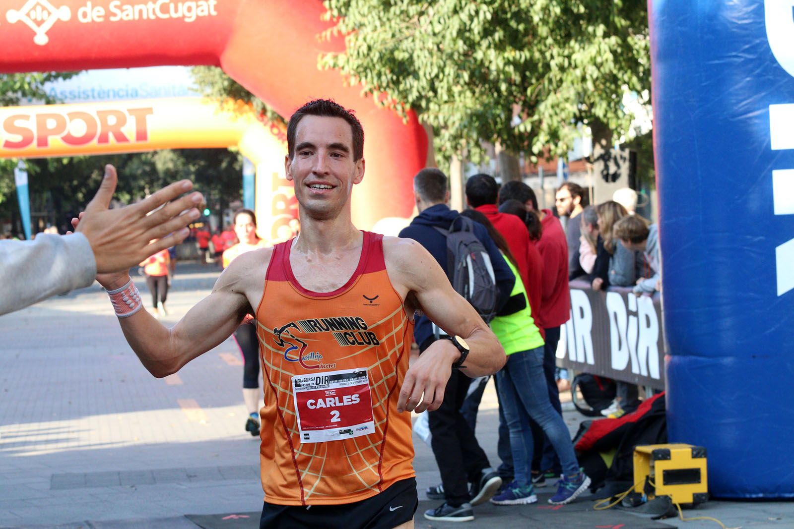 Cursa DIR Sant Cugat-Mossos d'Esquadra. Foto: Lali Álvarez