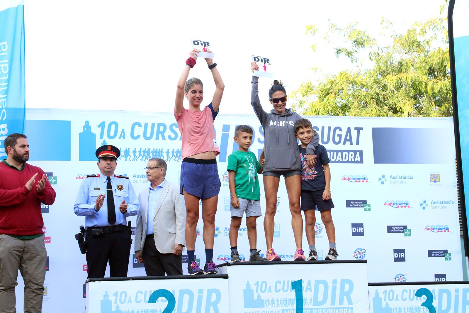 Cursa DIR Sant Cugat-Mossos d'Esquadra. Foto: Lali Álvarez