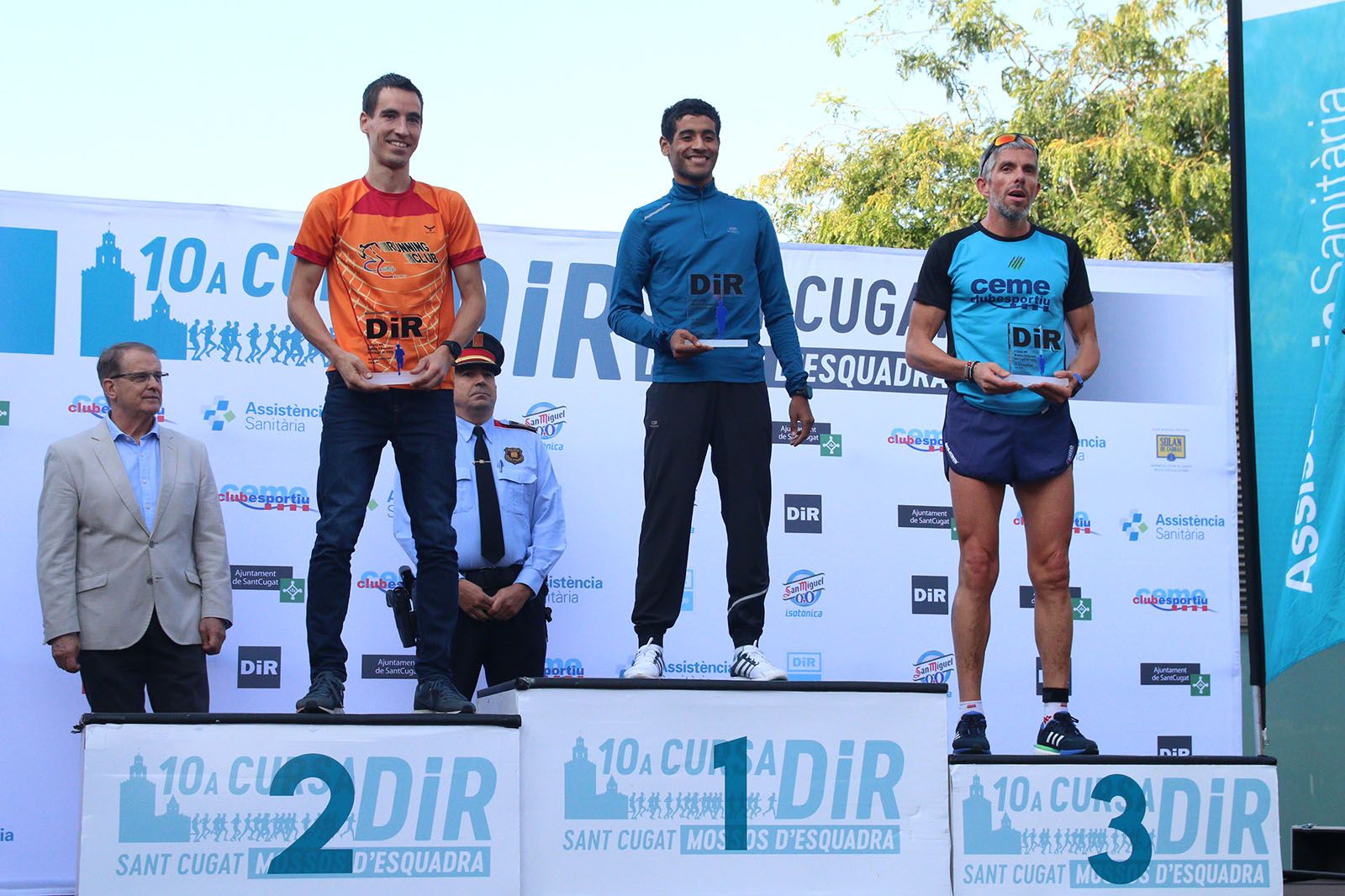 Cursa DIR Sant Cugat-Mossos d'Esquadra. Foto: Lali Álvarez