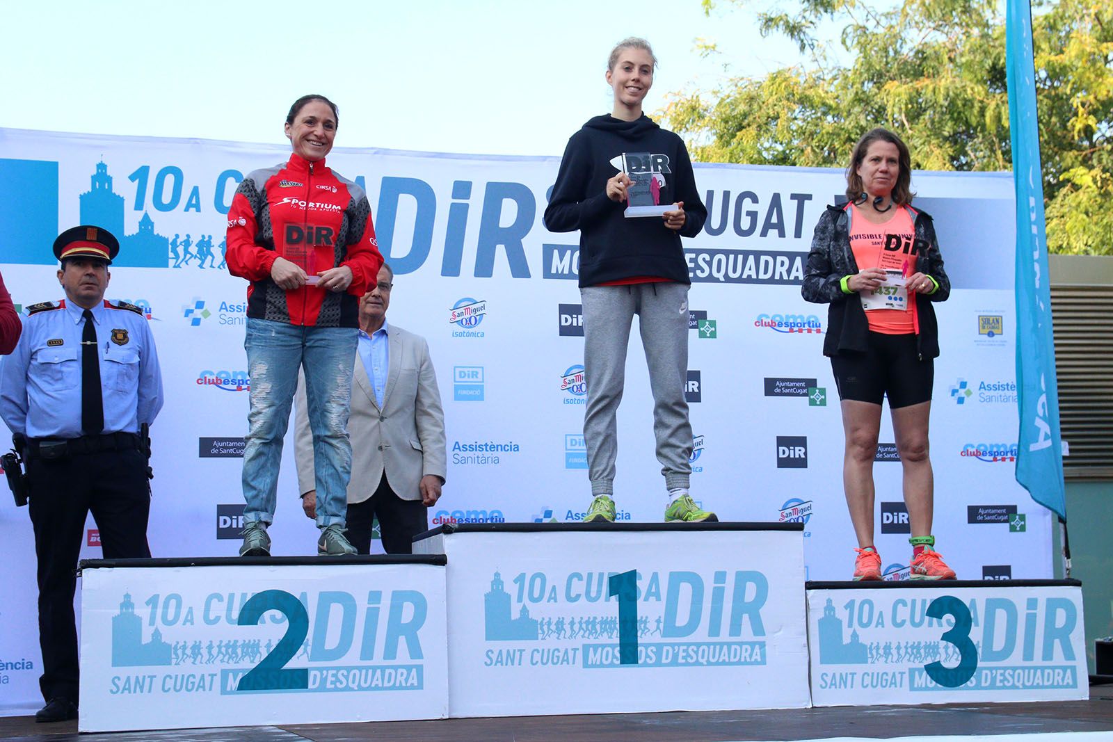 Cursa DIR Sant Cugat-Mossos d'Esquadra. Foto: Lali Álvarez
