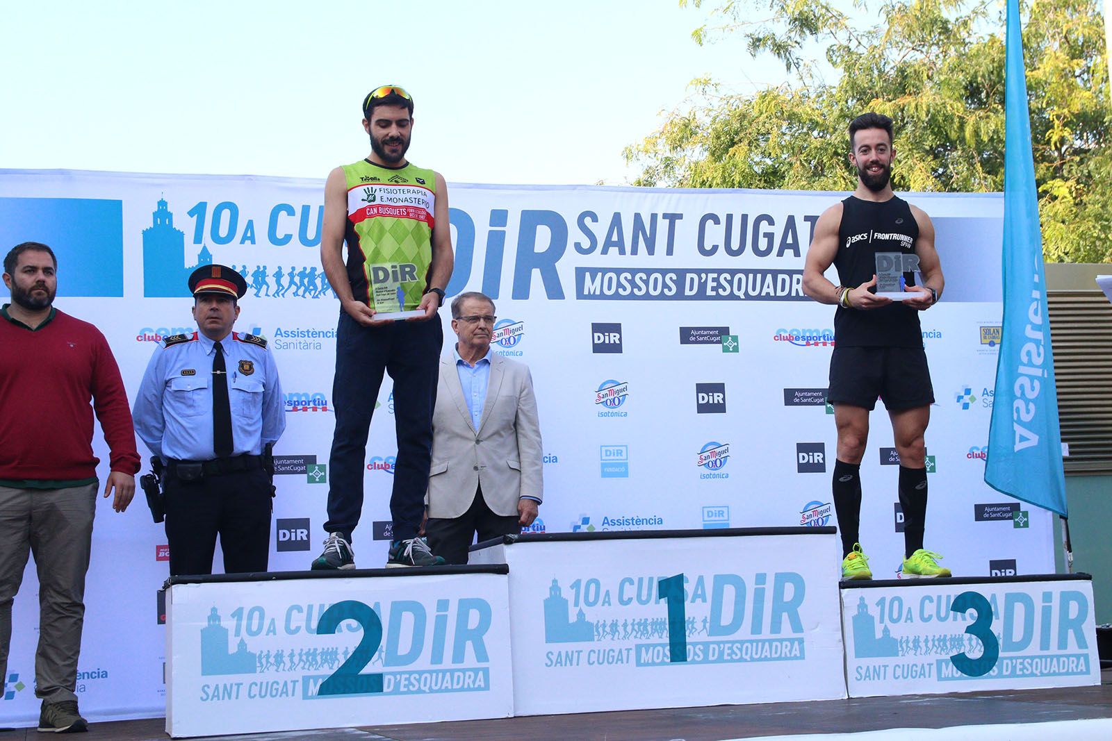 Cursa DIR Sant Cugat-Mossos d'Esquadra. Foto: Lali Álvarez