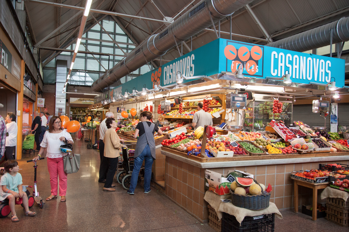 El Mercat de Torreblanca de Sant Cugat. FOTO: Arxiu